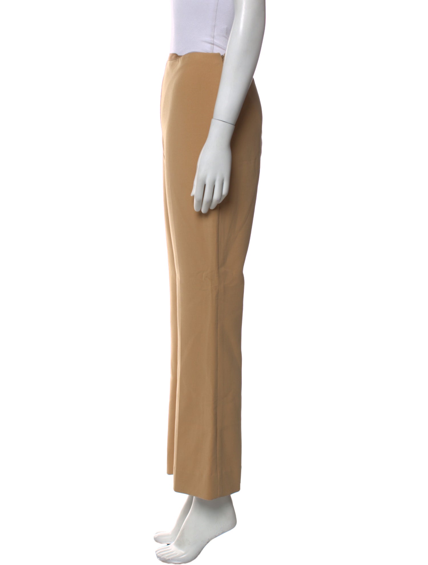 Michael Kors Collection Virgin Wool Wide Leg Pants