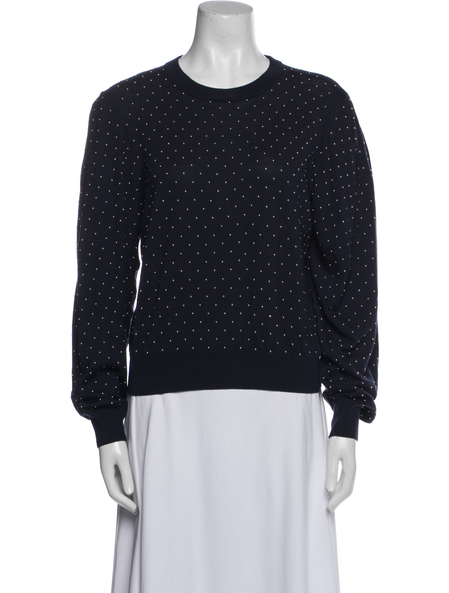 Michael Kors Collection Merino Wool Crew Neck Sweater