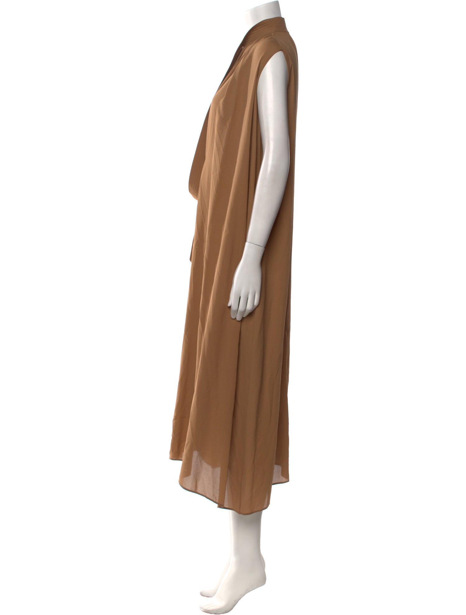 Michael Kors Collection Silk Midi Length Dress w/ Tags