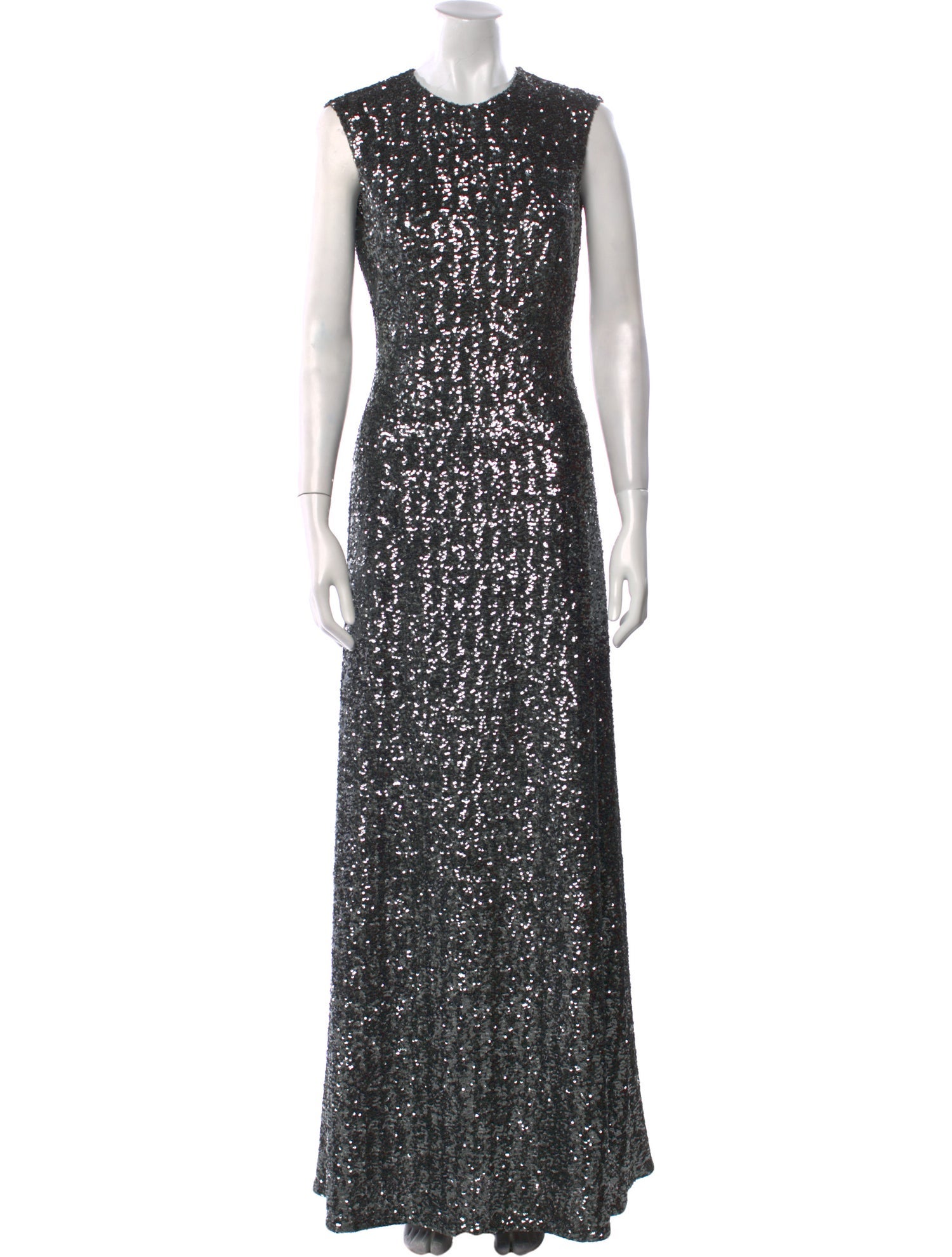 Michael Kors Collection Crew Neck Long Dress