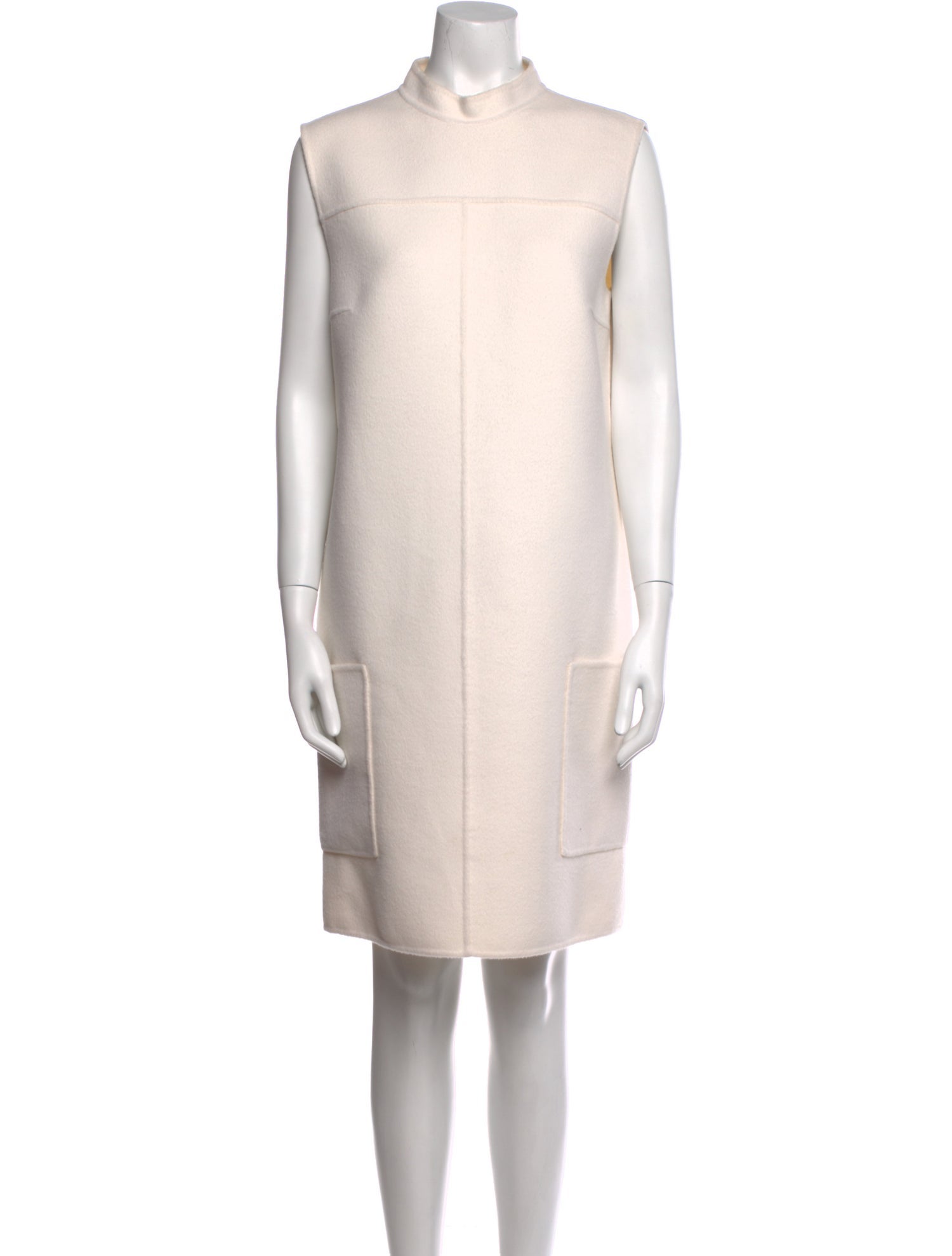 Michael Kors Collection Virgin Wool Knee-Length Dress