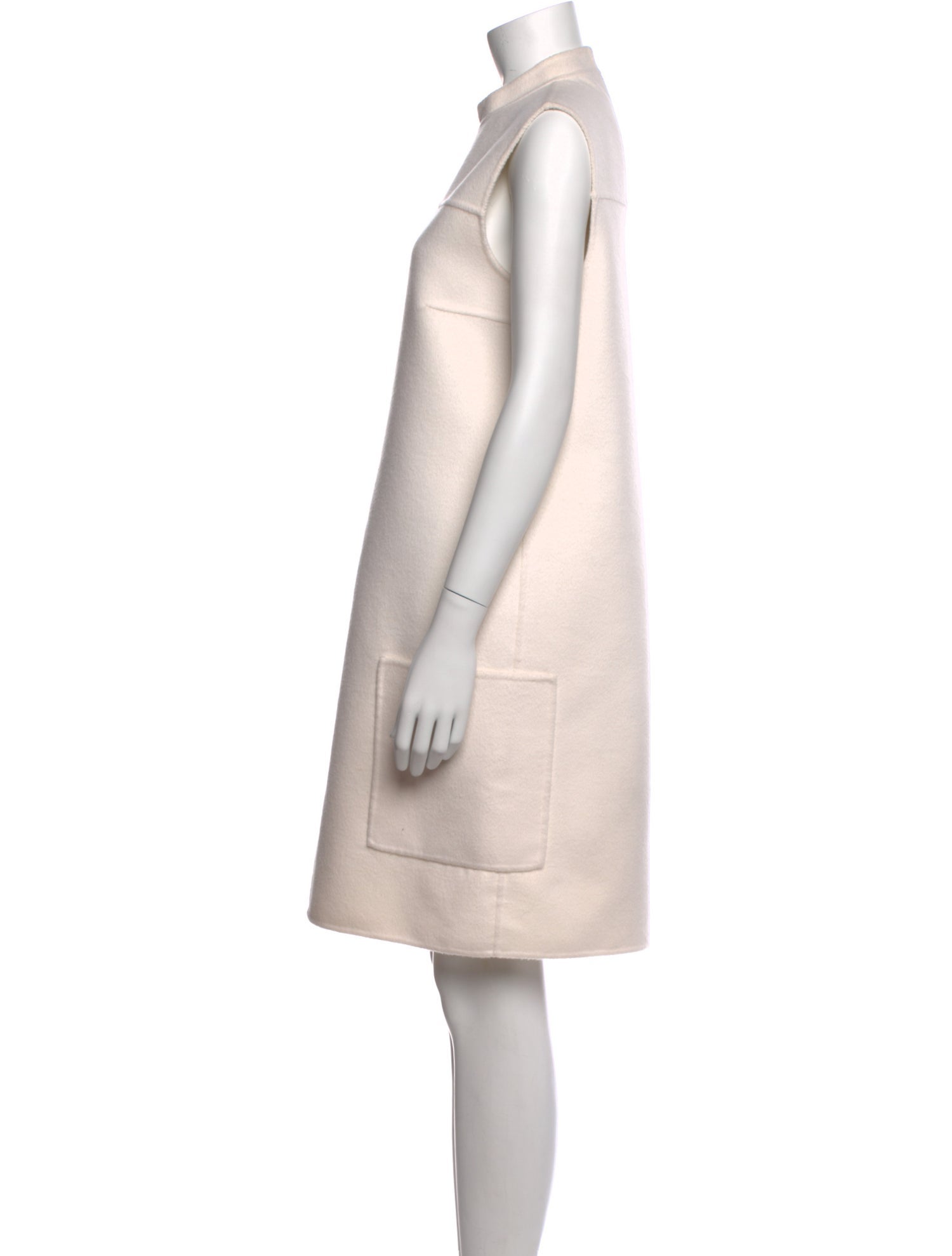 Michael Kors Collection Virgin Wool Knee-Length Dress