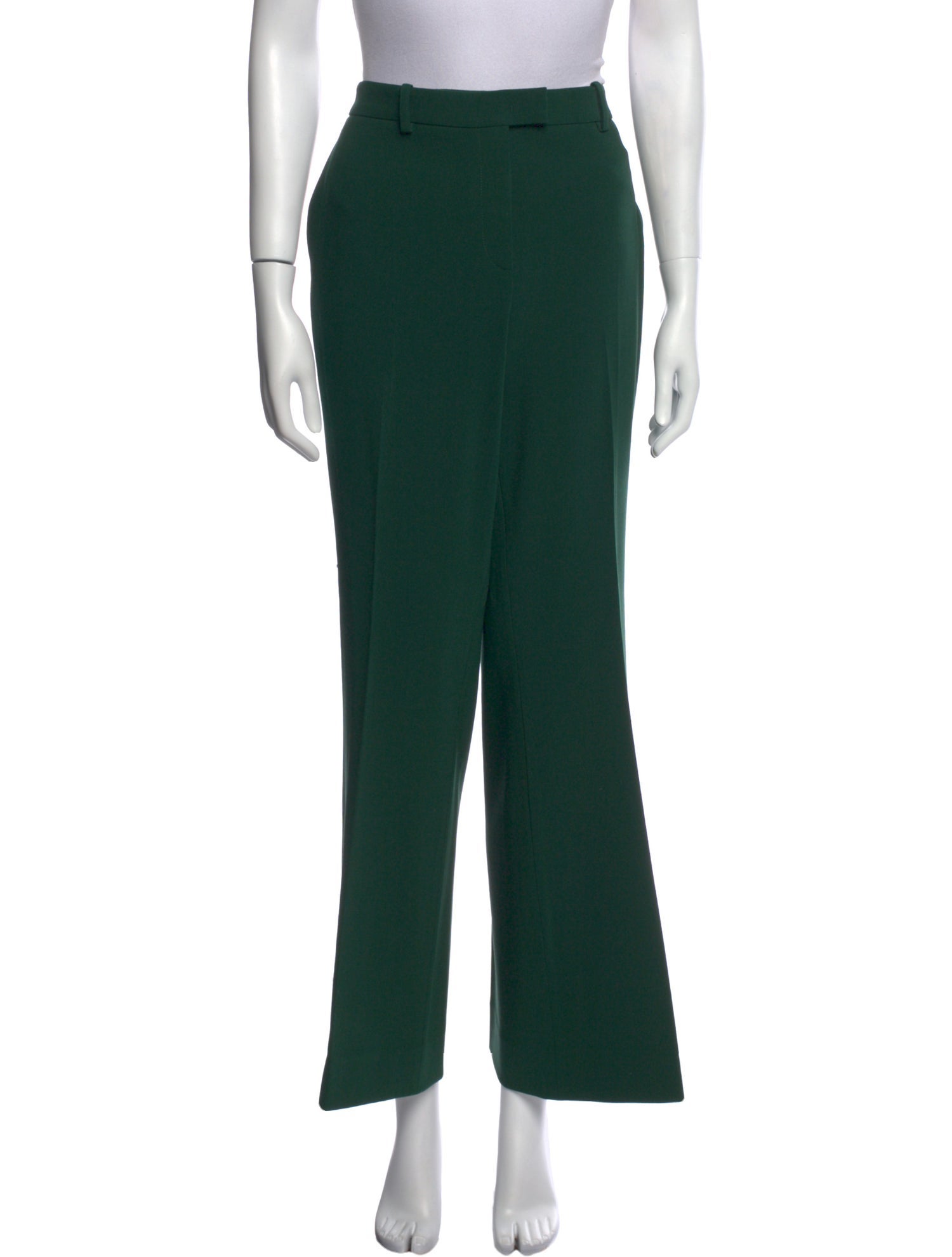 Michael Kors Collection Virgin Wool Wide Leg Pants