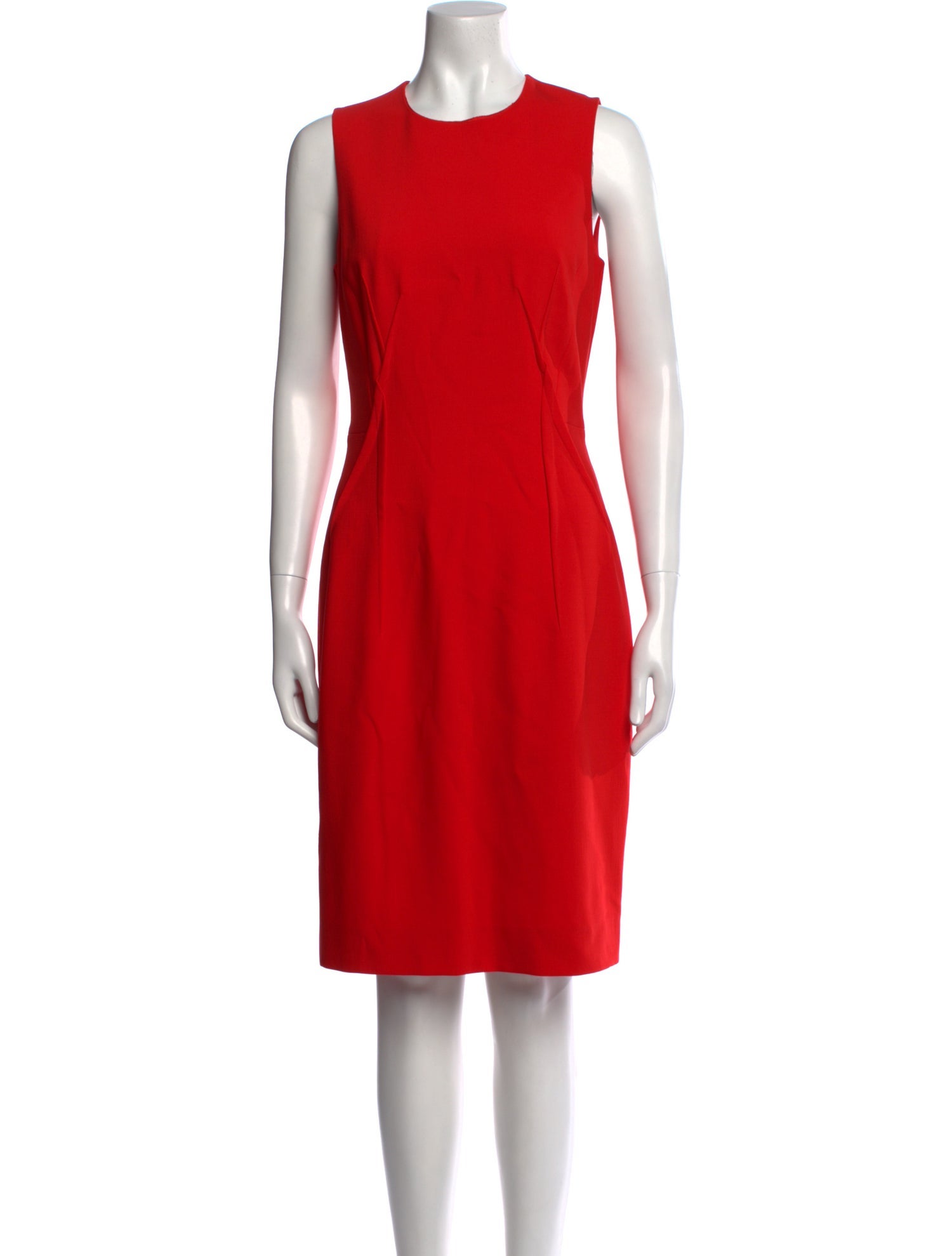 Michael Kors Collection Virgin Wool Knee-Length Dress