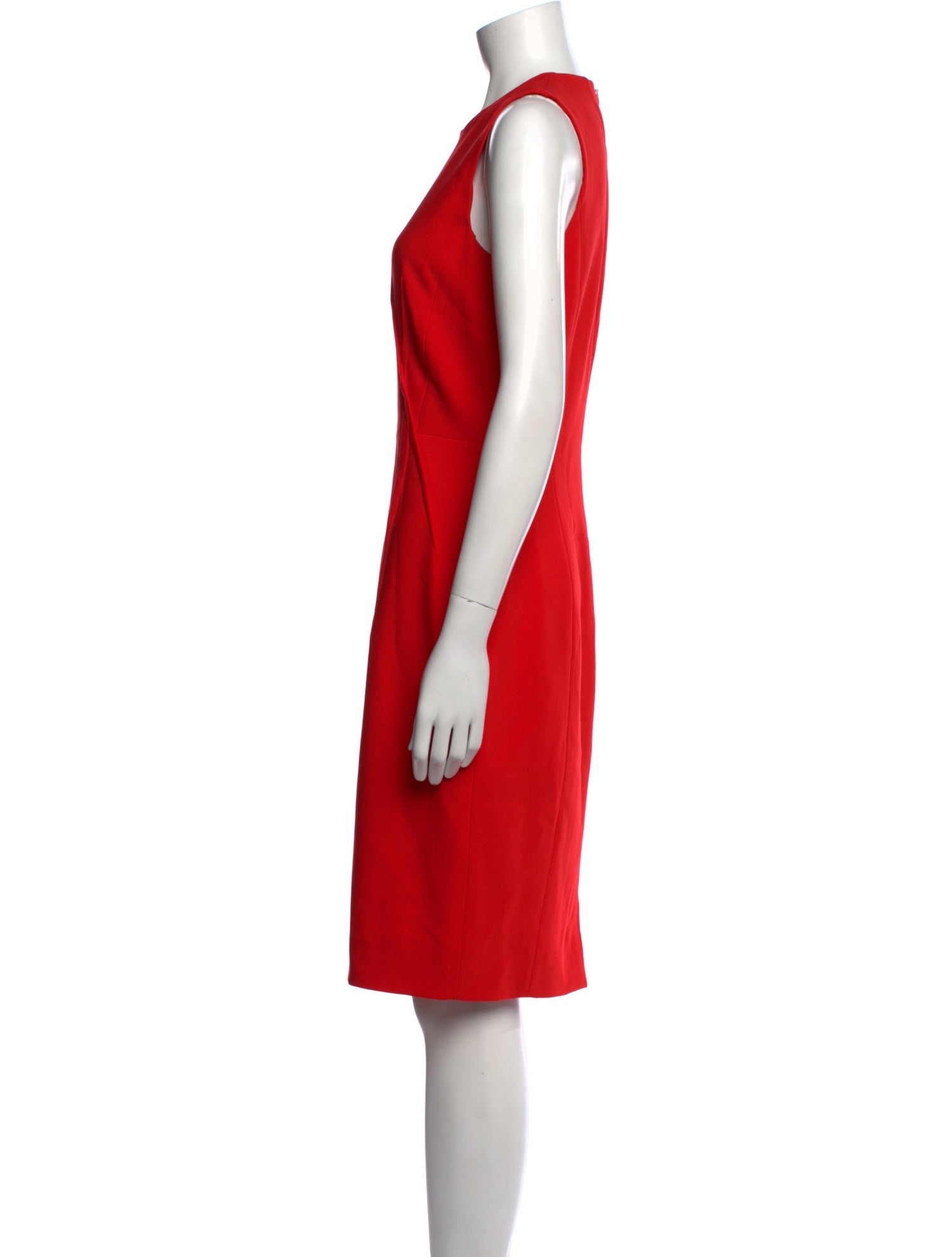 Michael Kors Collection Virgin Wool Knee-Length Dress