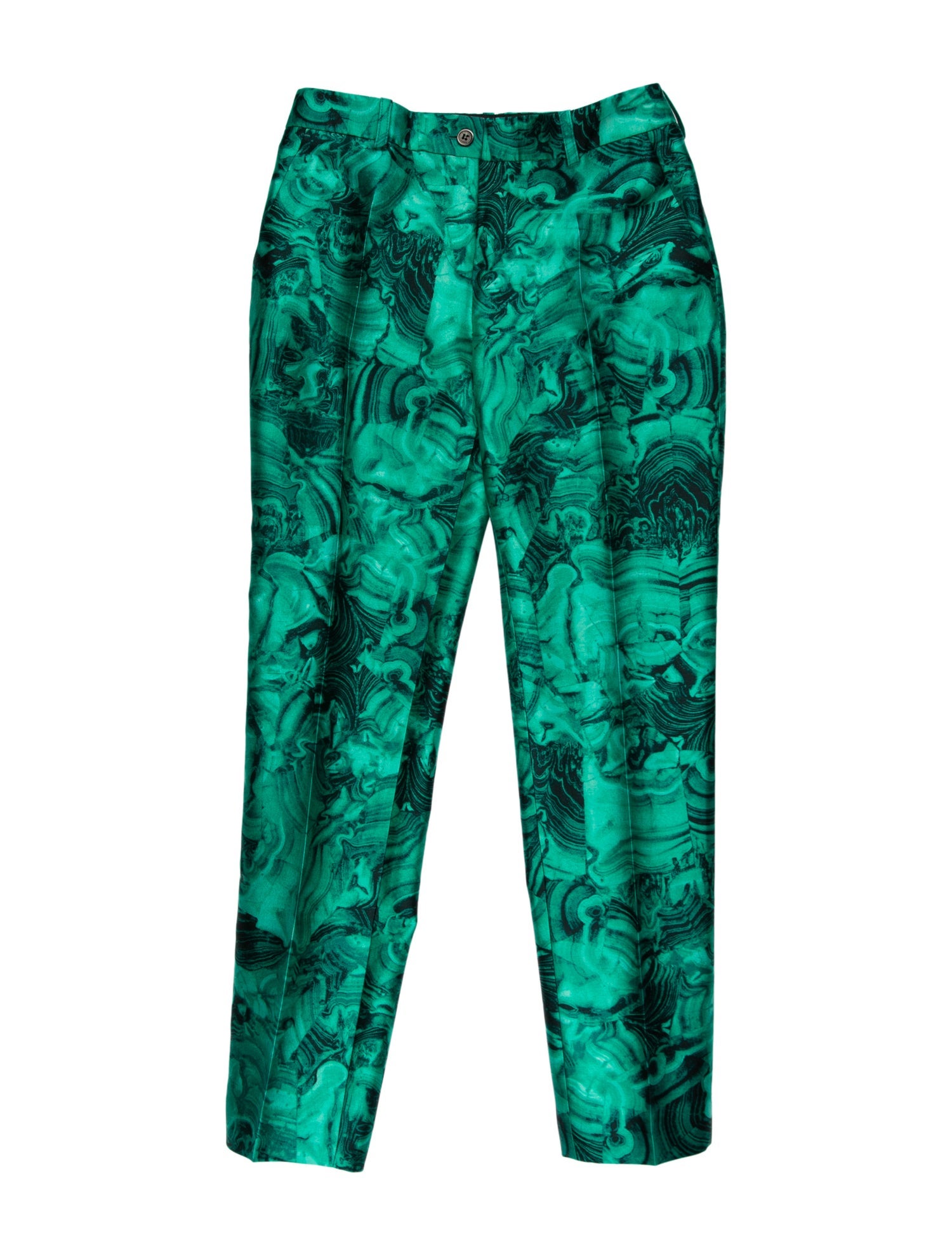 Michael Kors Collection Printed Straight Leg Pants