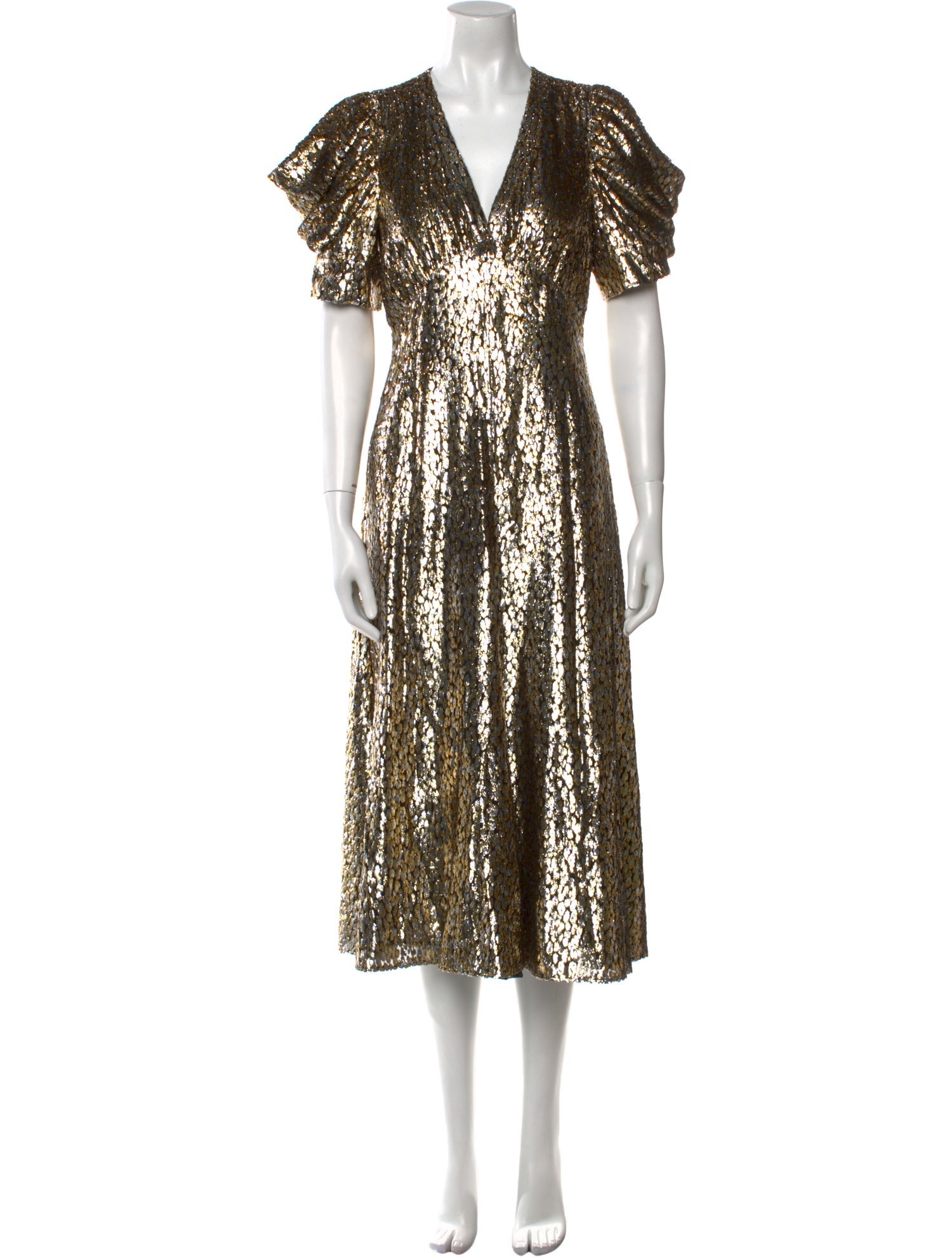 Michael Kors Collection V-Neck Long Dress w/ Tags