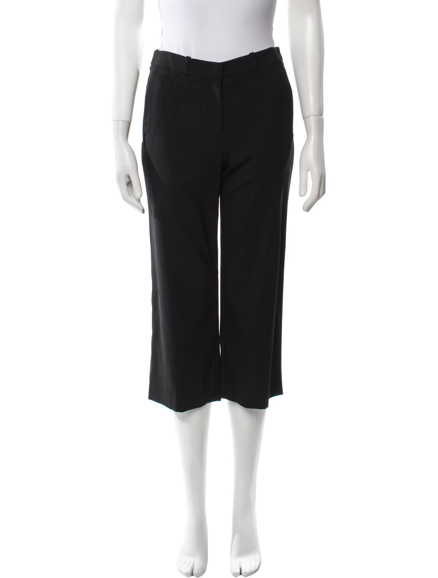 Michael Kors Collection Virgin Wool Straight Leg Pants