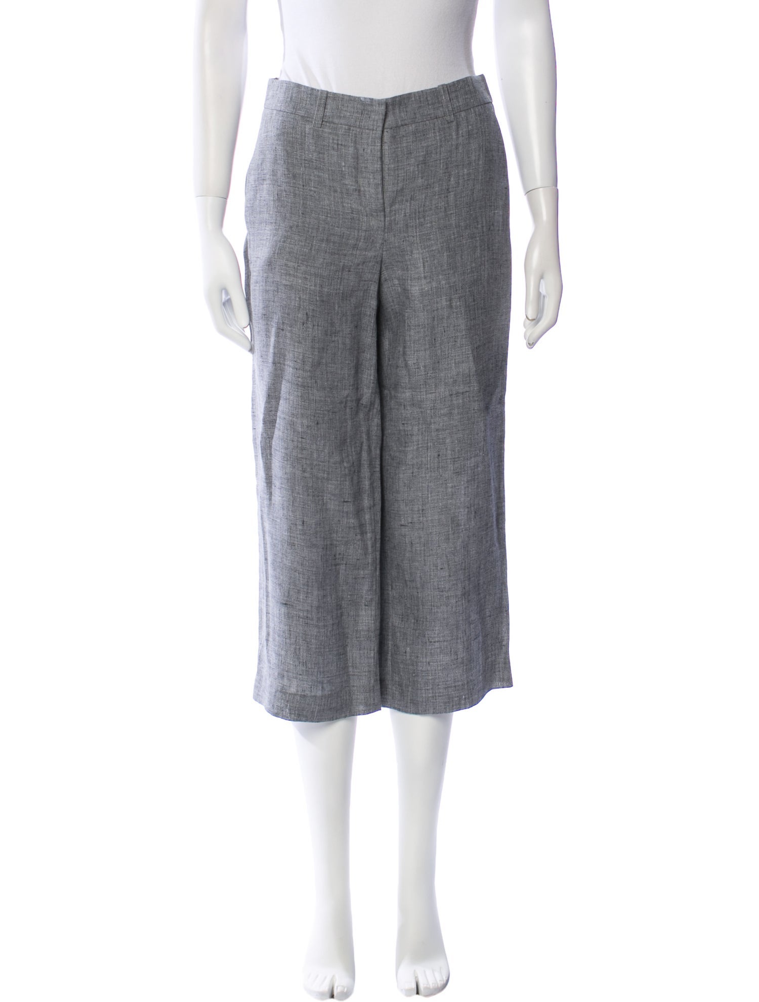 Michael Kors Collection Linen Wide Leg Pants