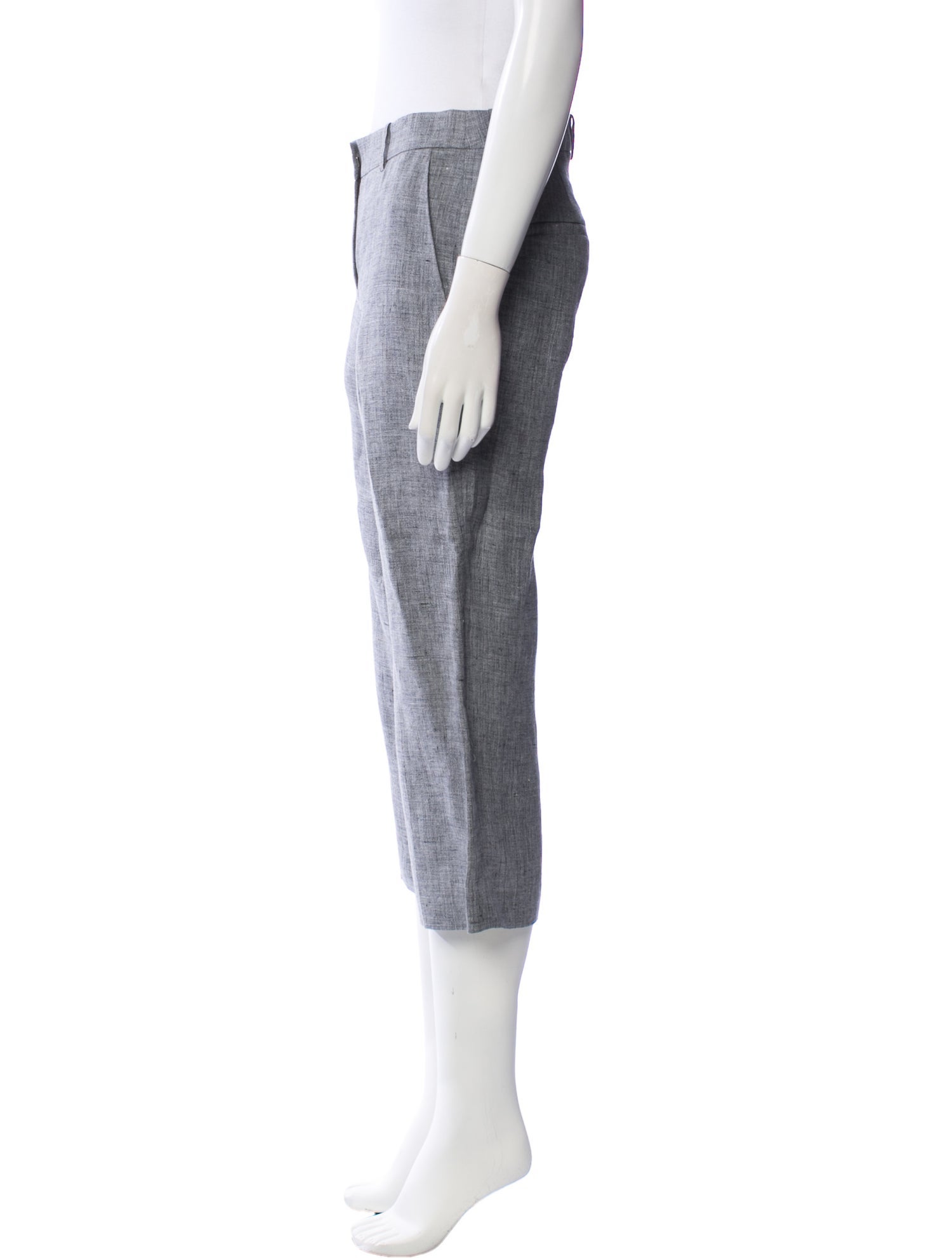 Michael Kors Collection Linen Wide Leg Pants