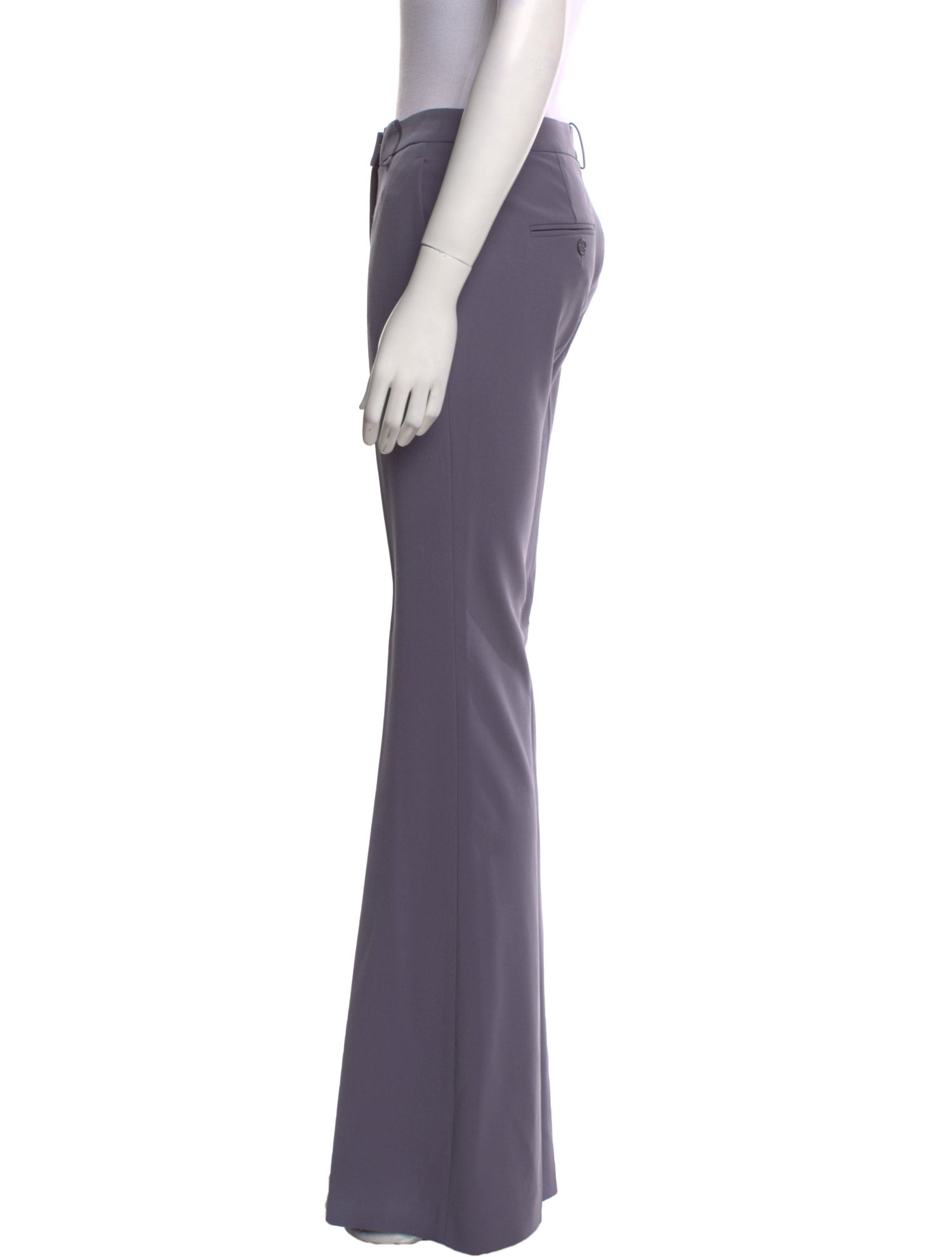 Michael Kors Collection Virgin Wool Wide Leg Pants