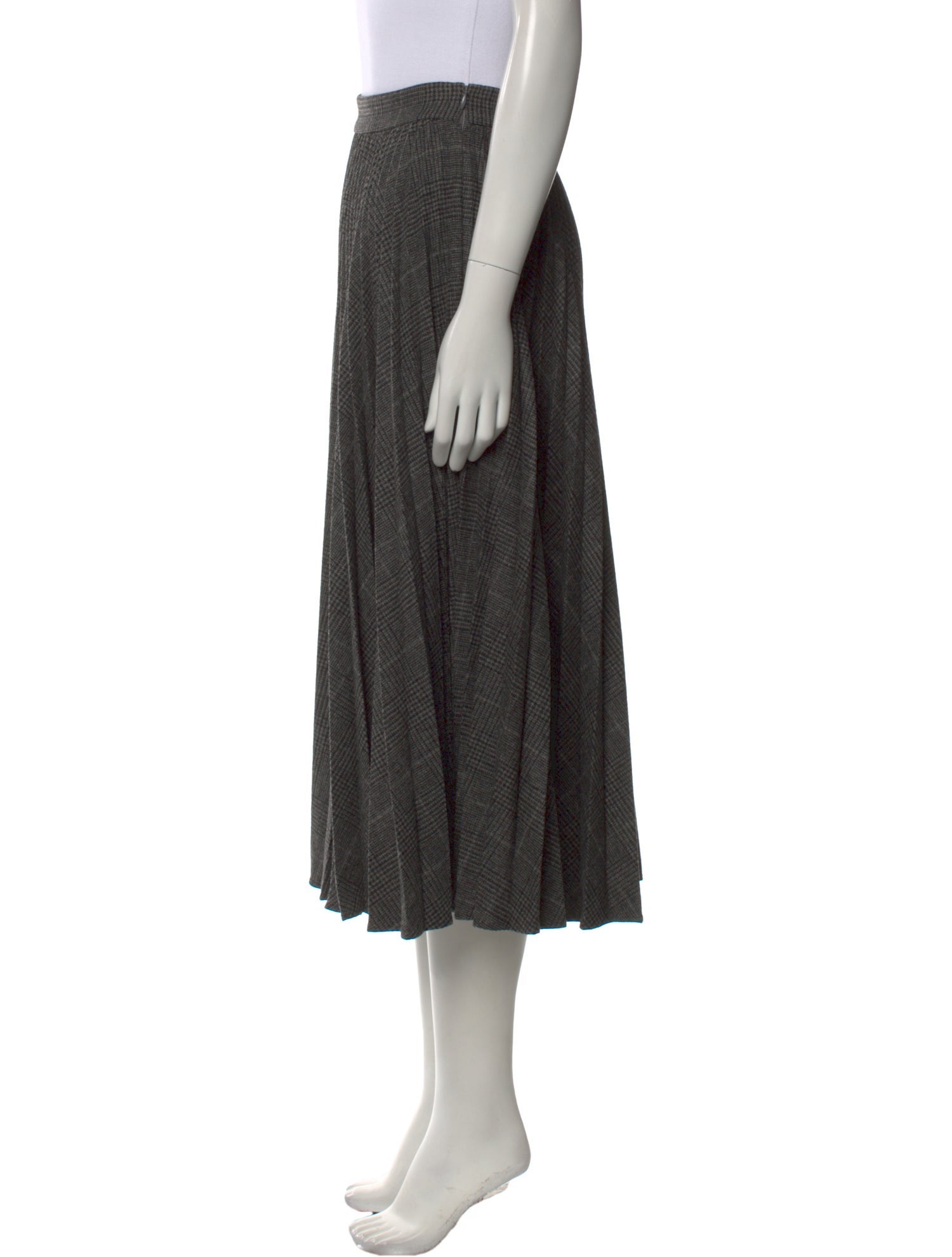 Michael Kors Collection Vintage Midi Length Skirt