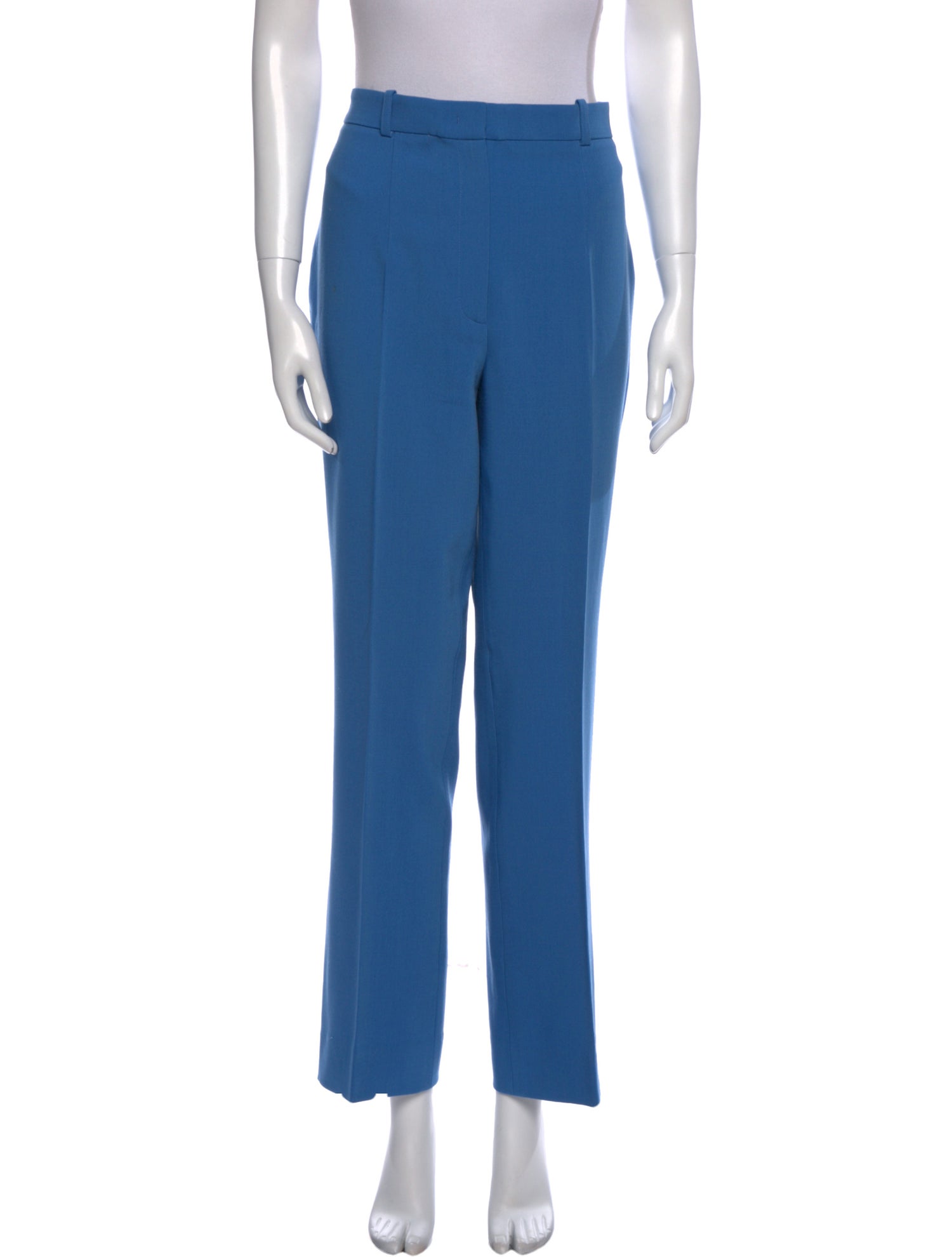 Michael Kors Collection Virgin Wool Straight Leg Pants