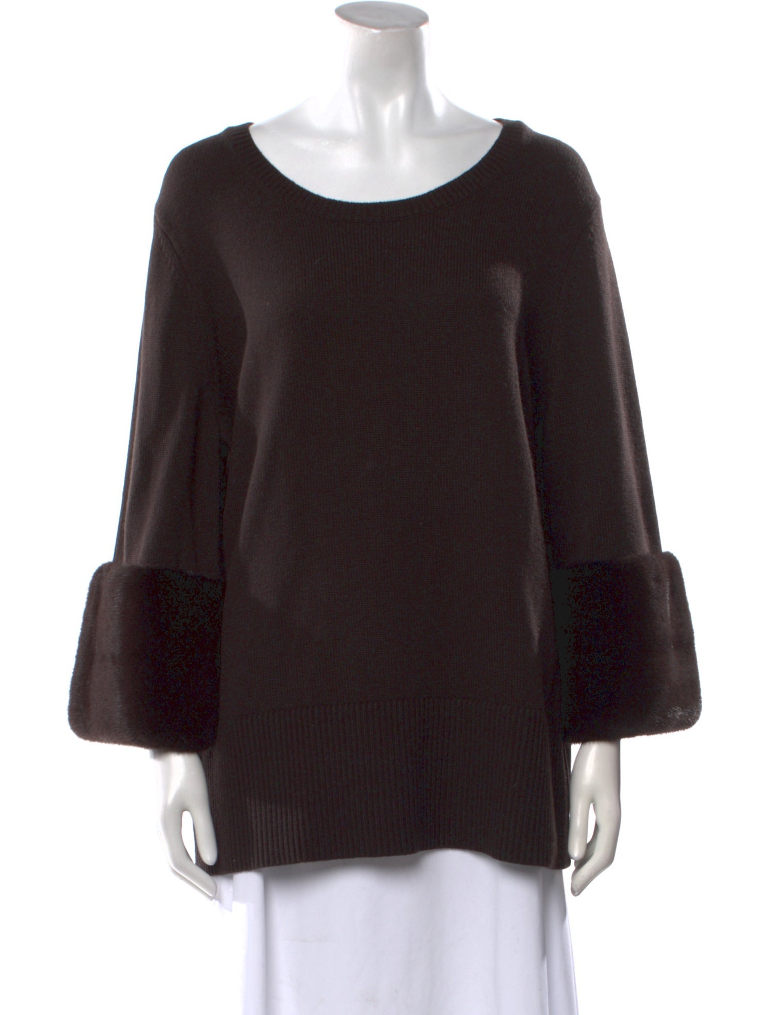 Michael Kors Collection Cashmere Scoop Neck Sweater