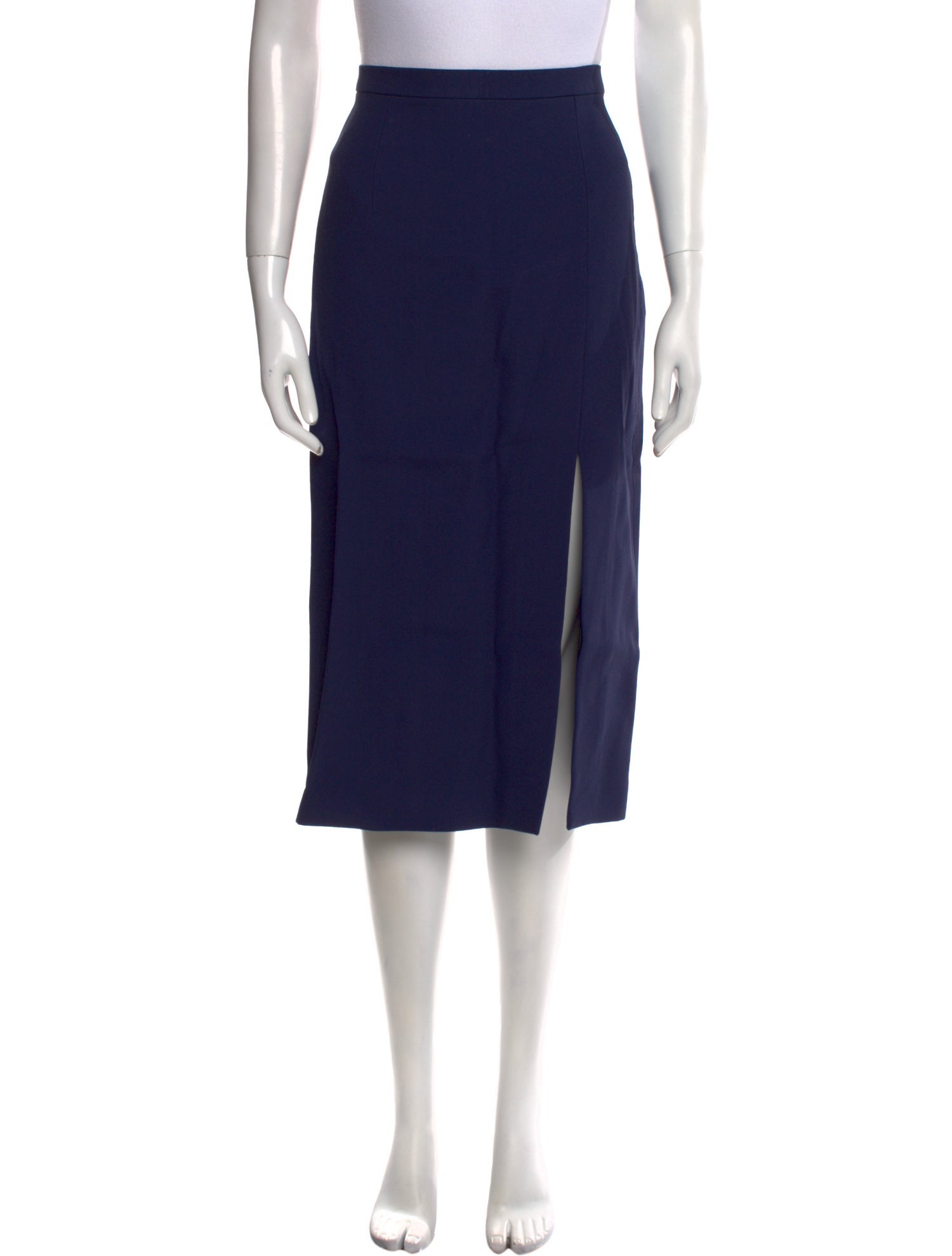 Michael Kors Collection Ruffle Embellishment Midi Length Skirt