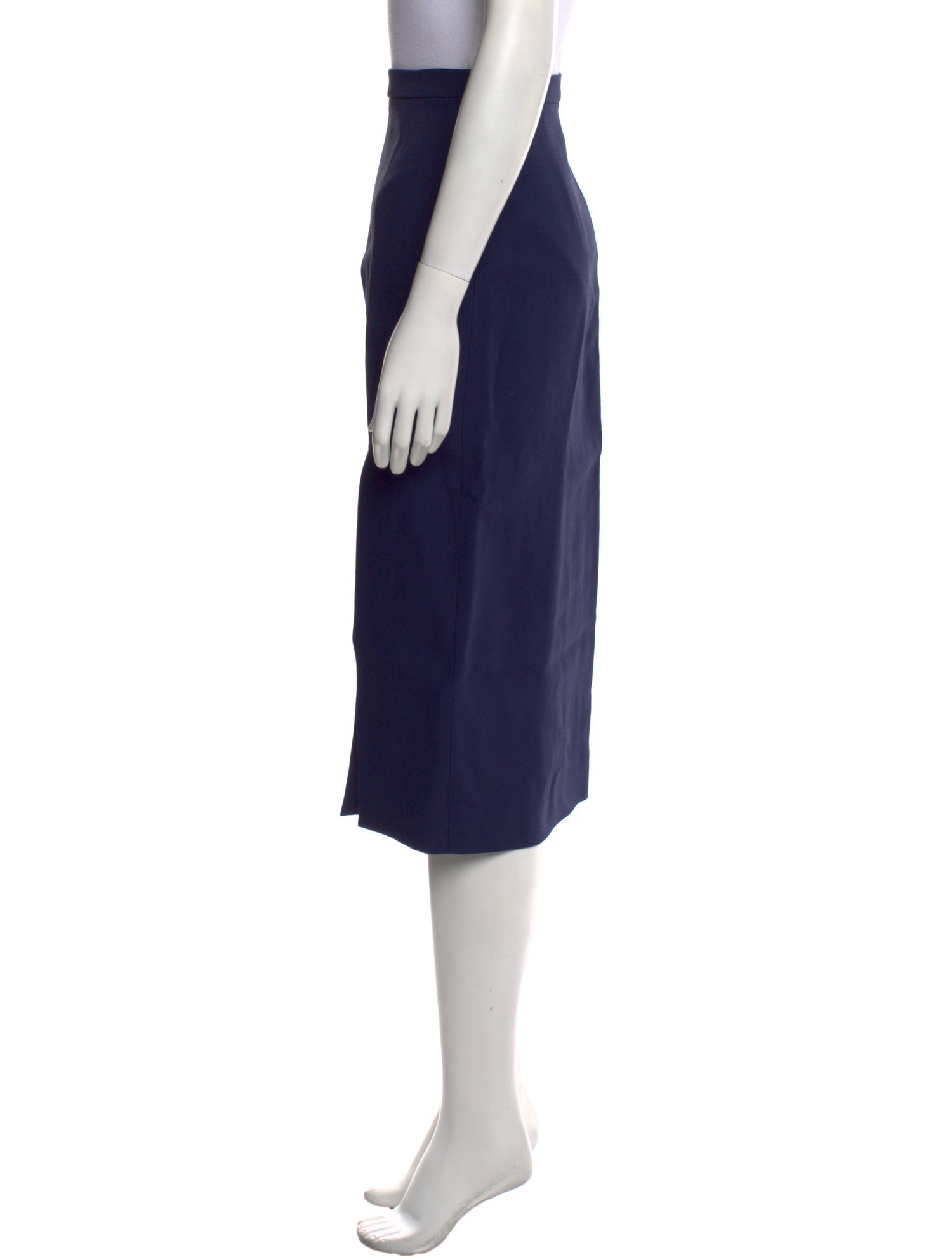 Michael Kors Collection Ruffle Embellishment Midi Length Skirt