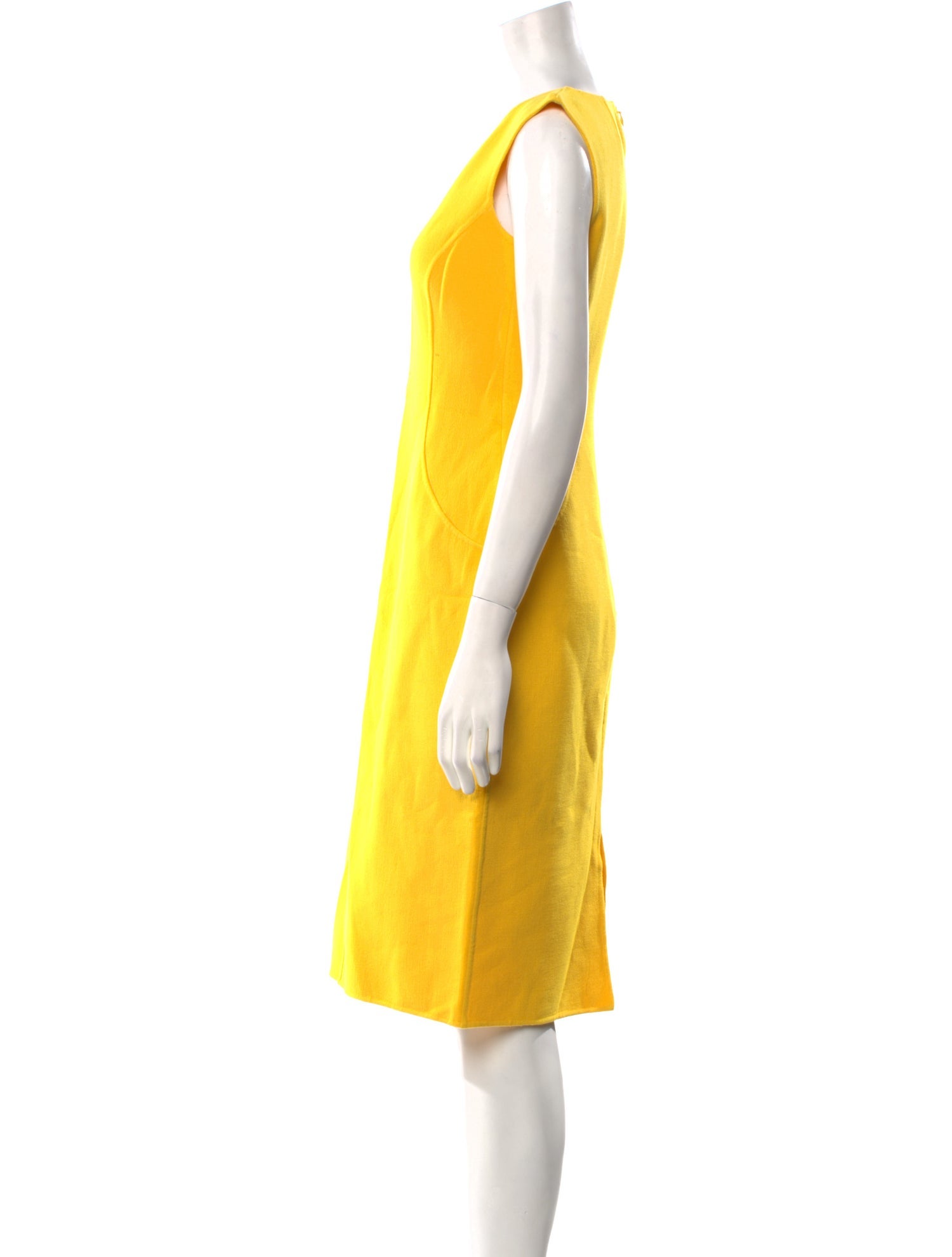 Michael Kors Collection Virgin Wool Knee-Length Dress