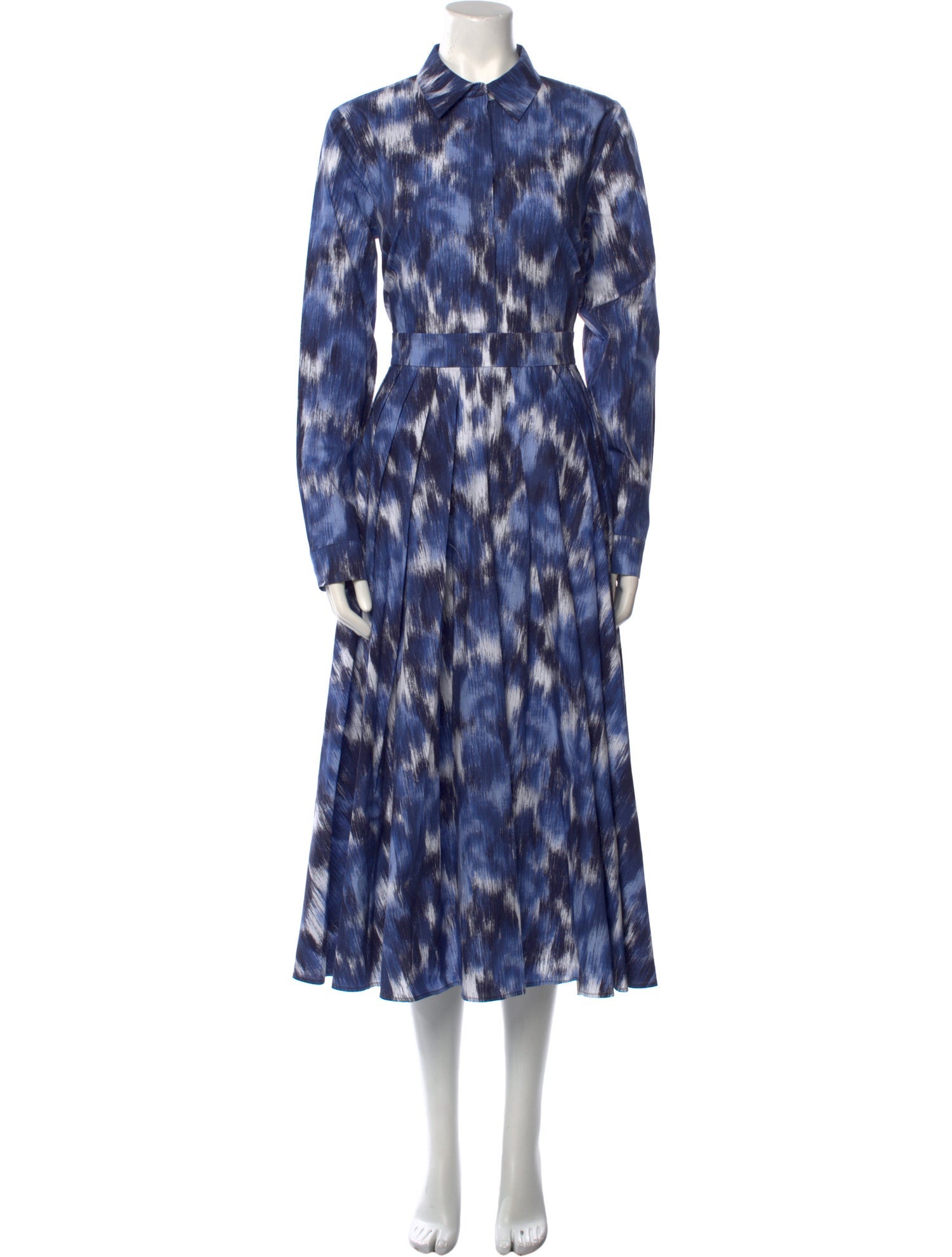Michael Kors Collection Printed Long Dress w/ Tags
