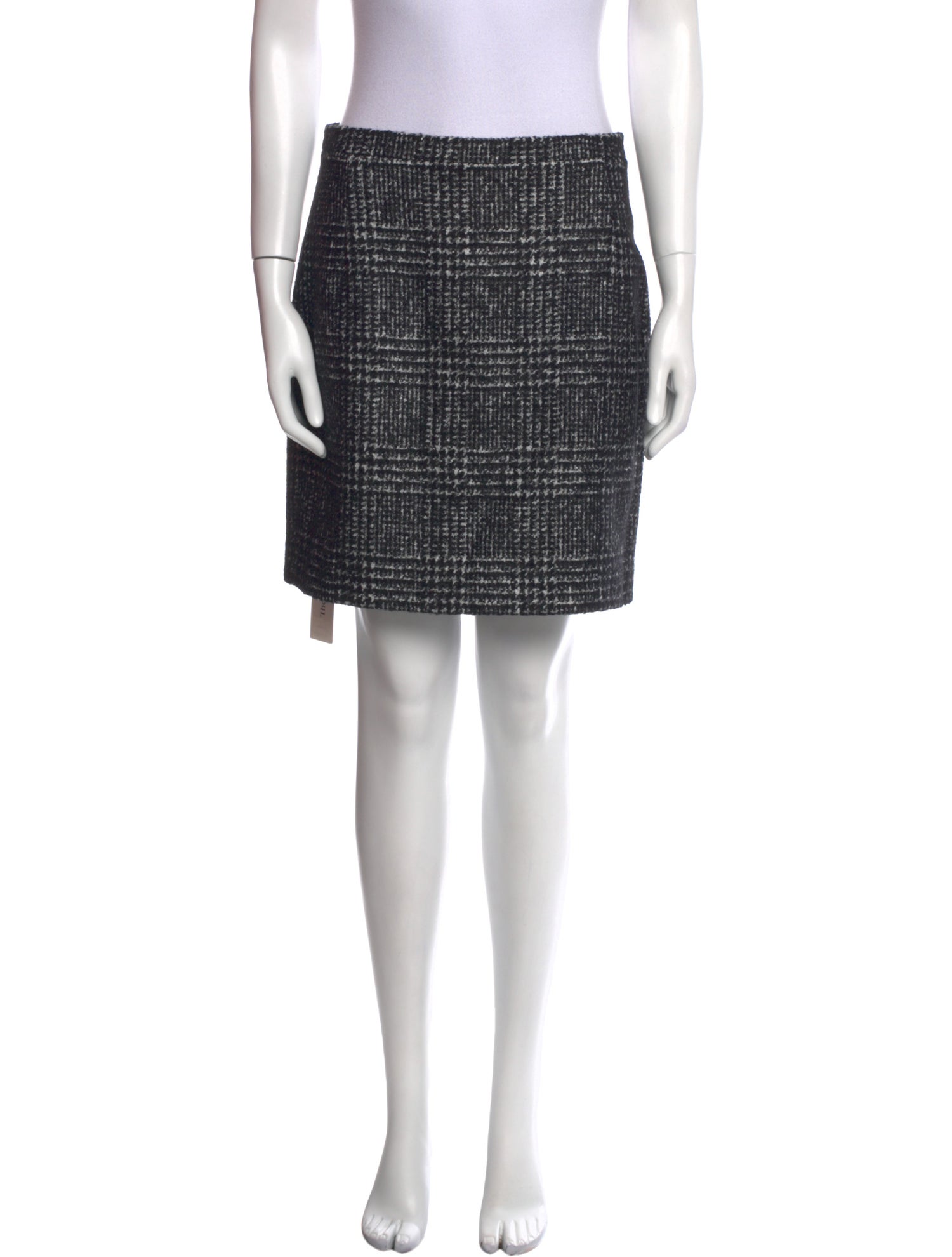 Michael Kors Collection Plaid Print Mini Skirt w/ Tags