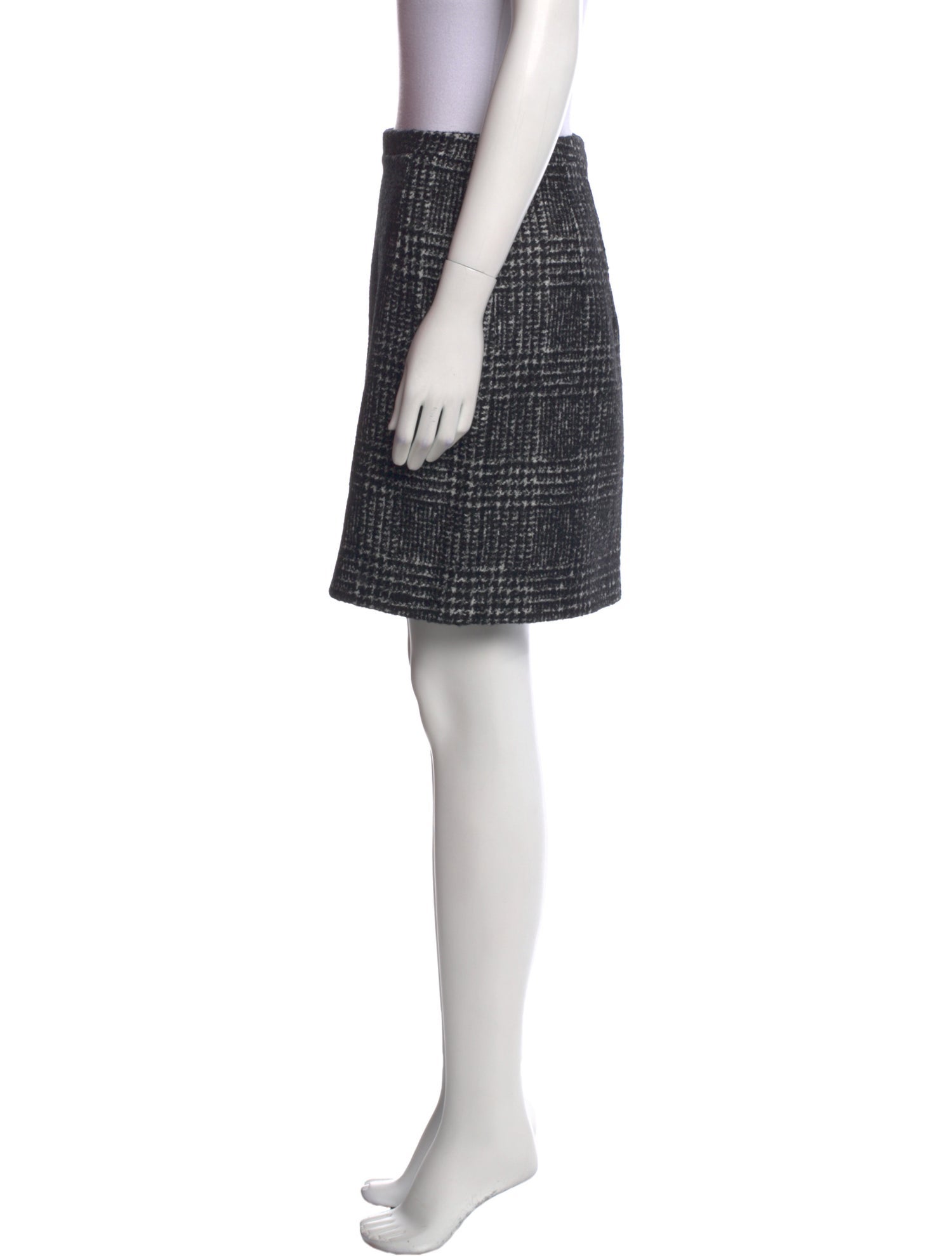 Michael Kors Collection Plaid Print Mini Skirt w/ Tags