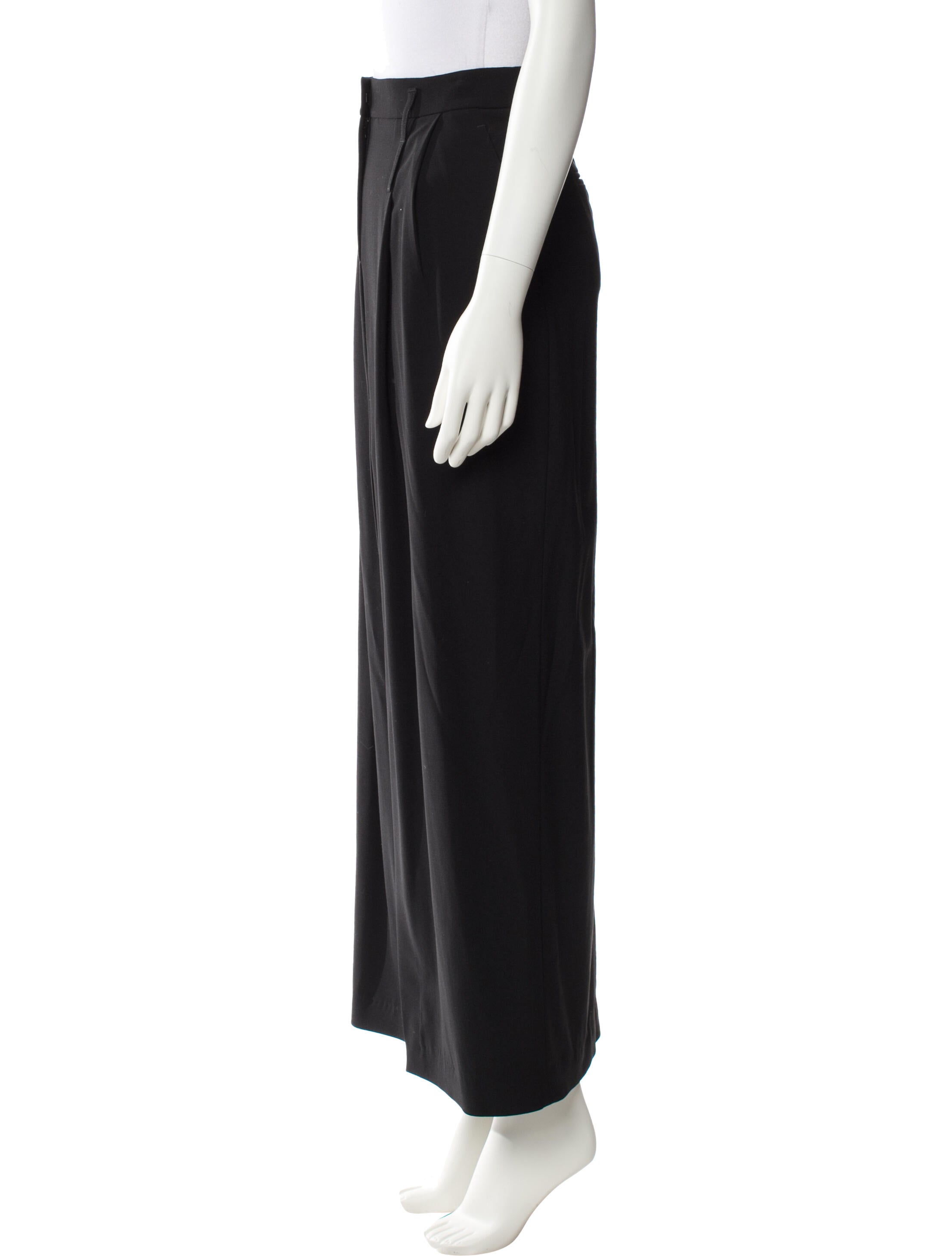 Michael Kors Collection Virgin Wool Long Skirt