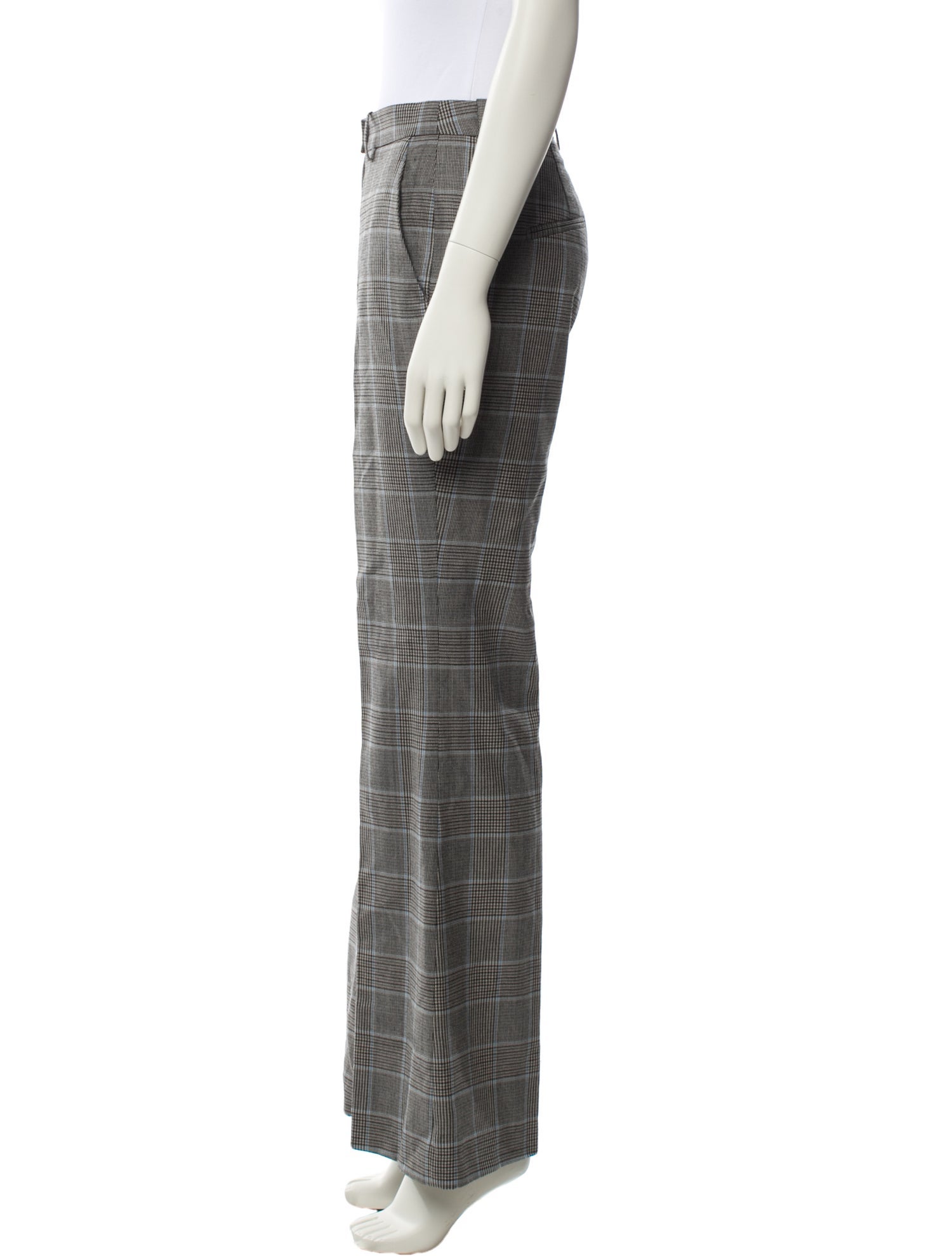 Michael Kors Collection Wool Wide Leg Pants