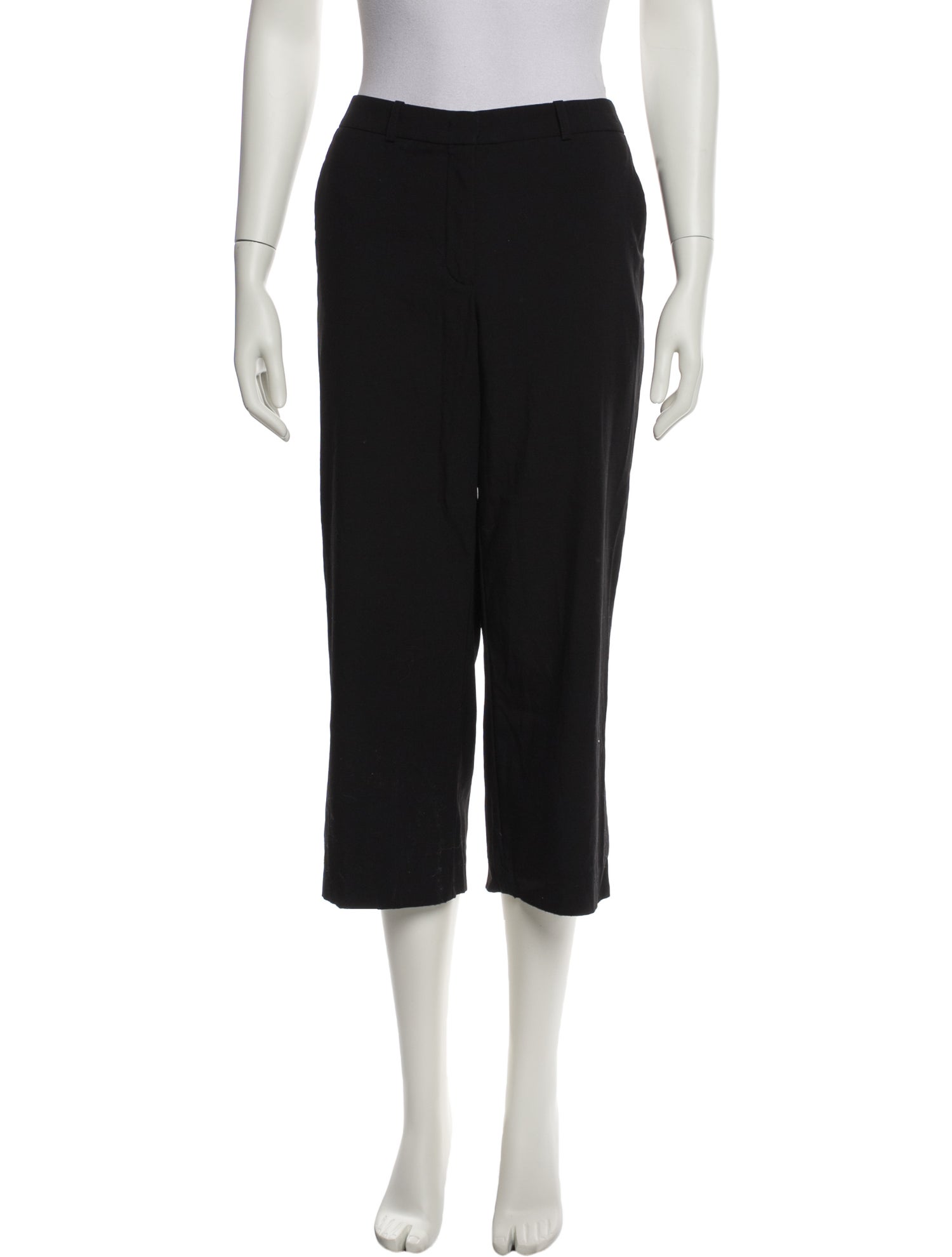 Michael Kors Collection Virgin Wool Wide Leg Pants