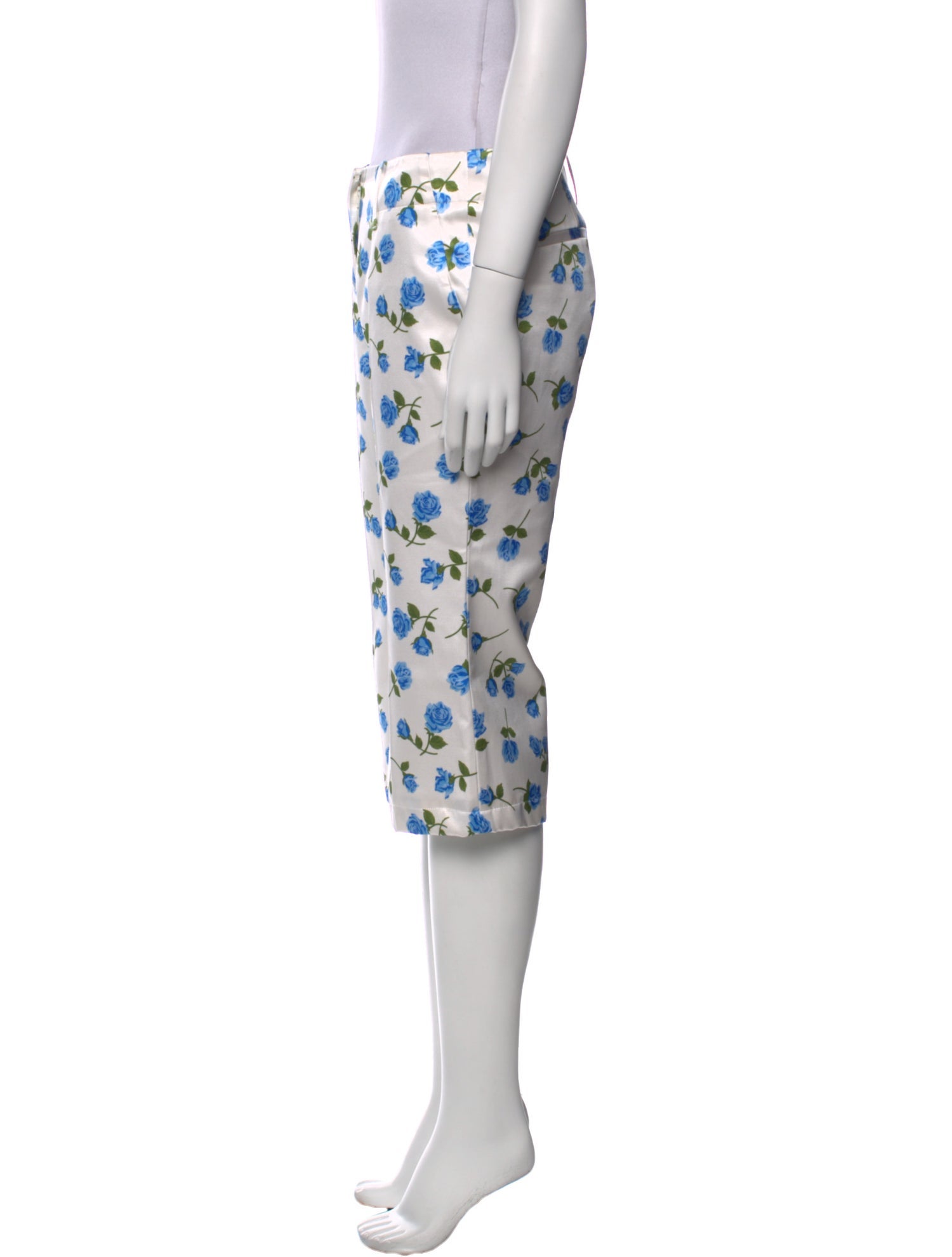 Michael Kors Collection Floral Print Wide Leg Pants w/ Tags