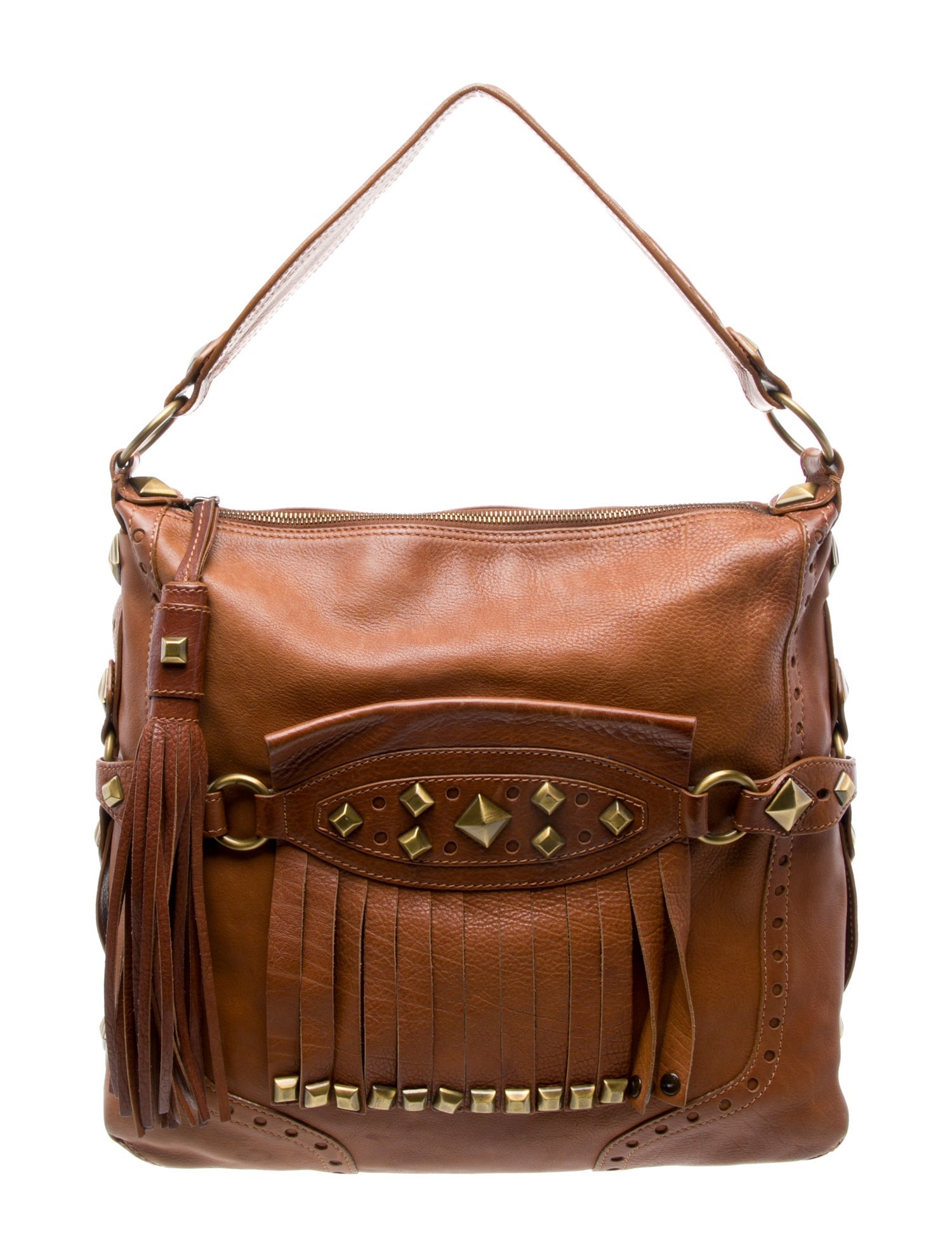 Michael Kors Collection Leather Shoulder Bag