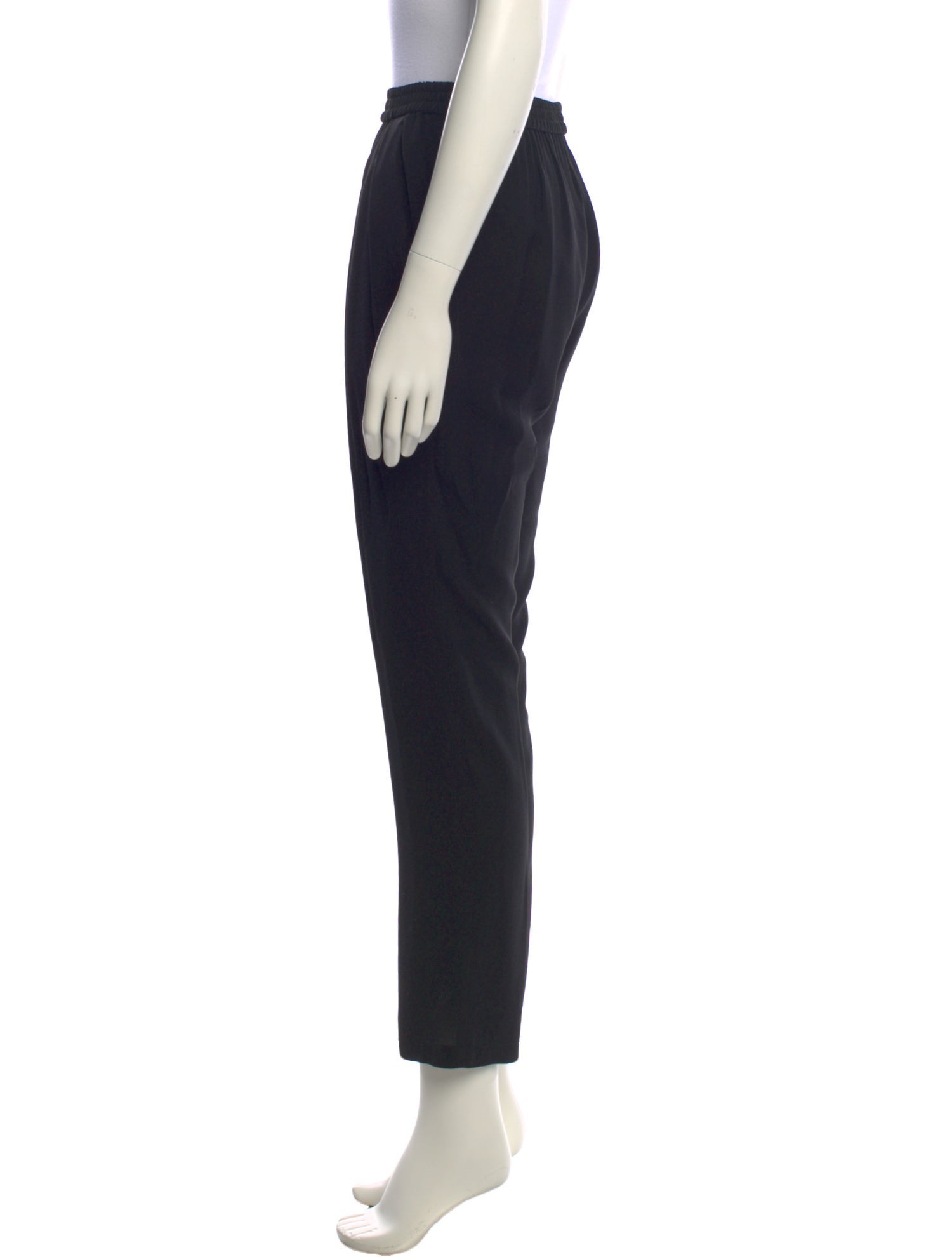 Michael Kors Collection Silk Straight Leg Pants