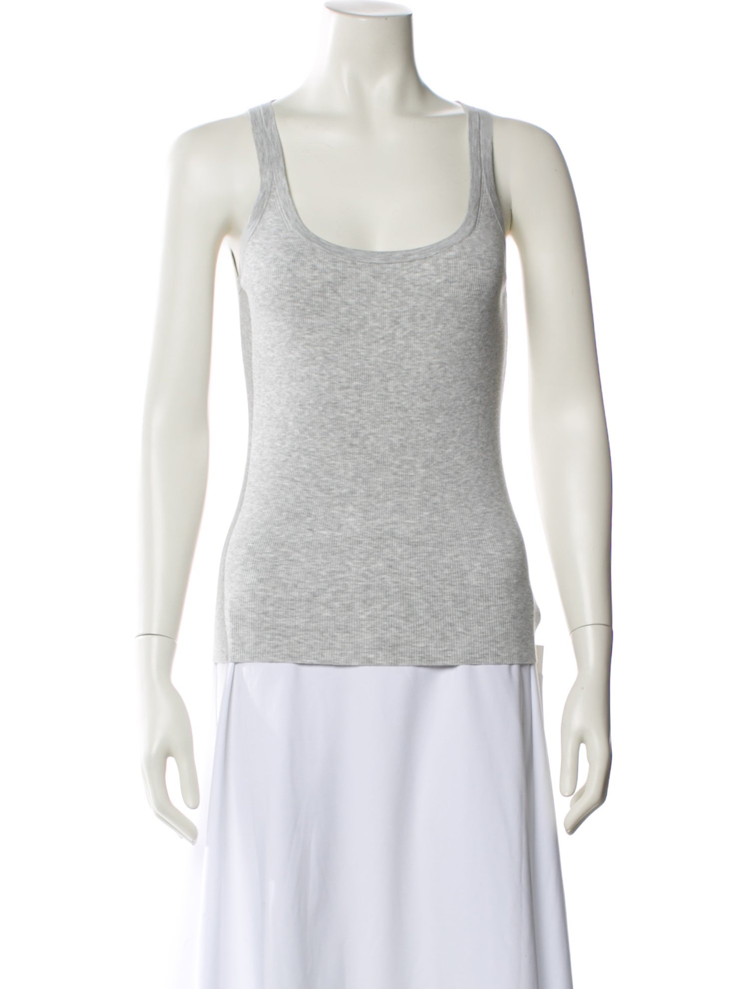 Michael Kors Collection Scoop Neck Sleeveless Top