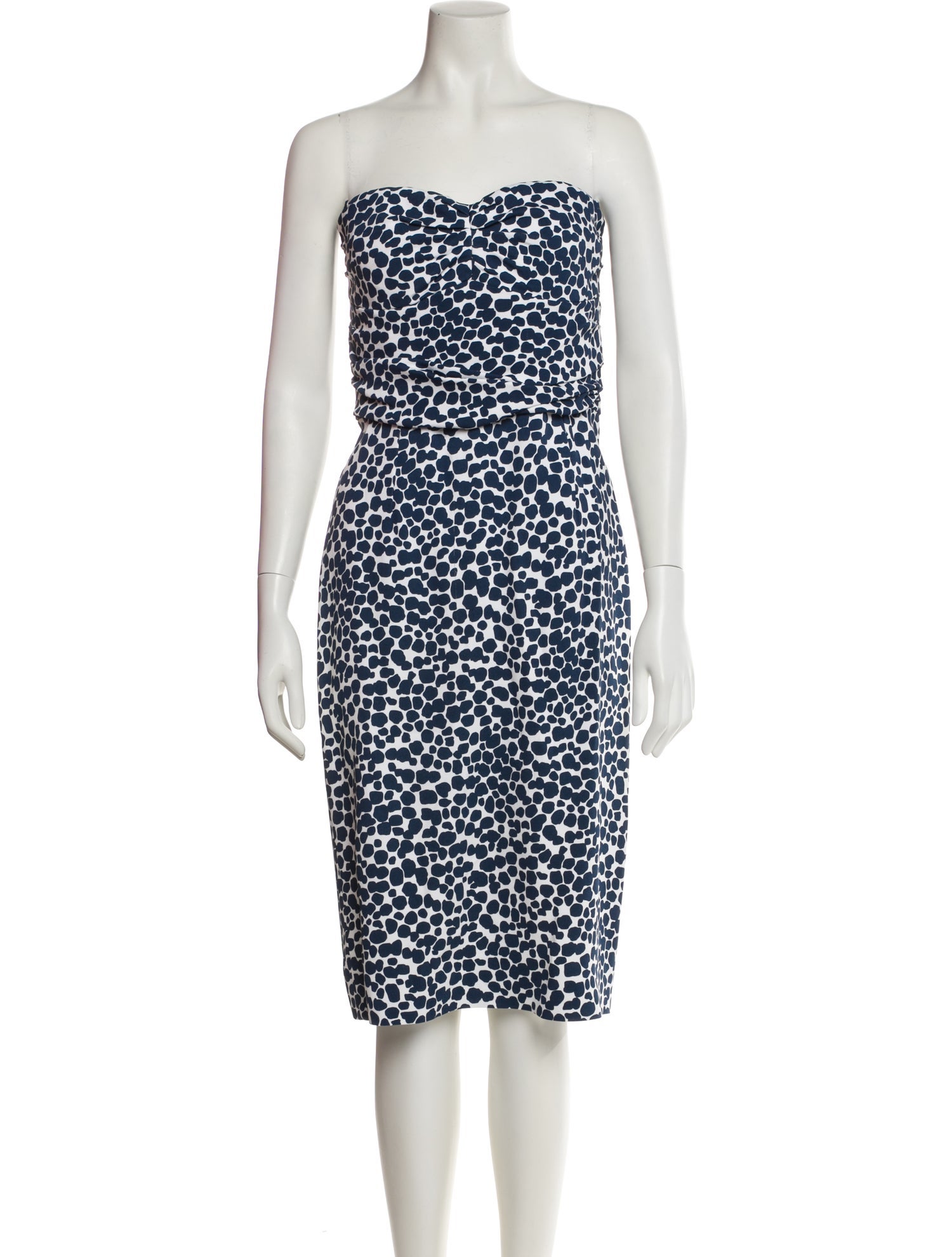Michael Kors Collection Printed Knee-Length Dress