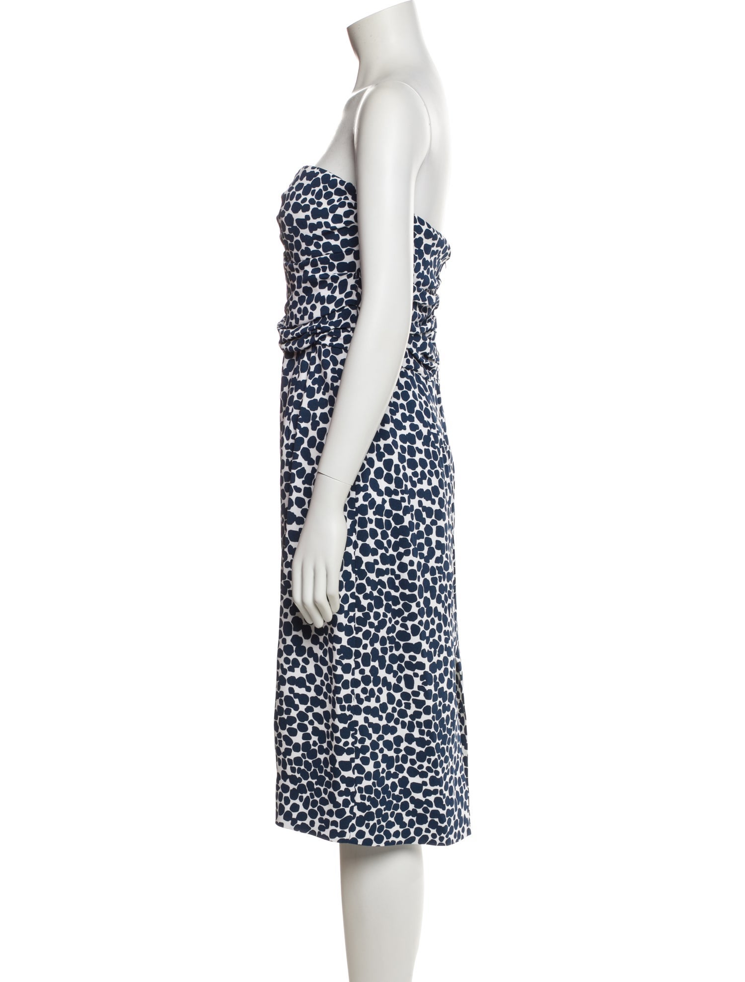 Michael Kors Collection Printed Knee-Length Dress