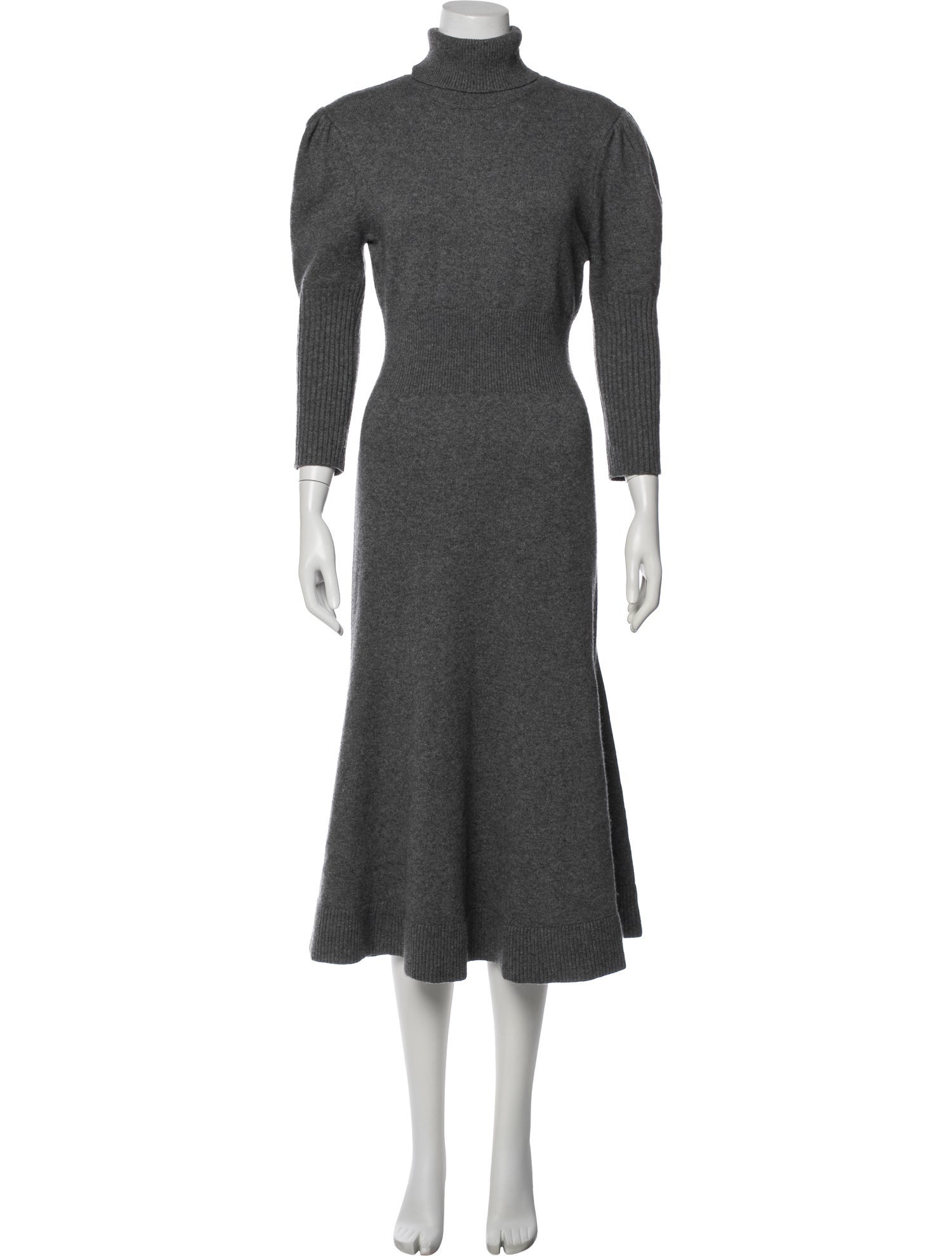Michael Kors Collection Cashmere Midi Length Dress