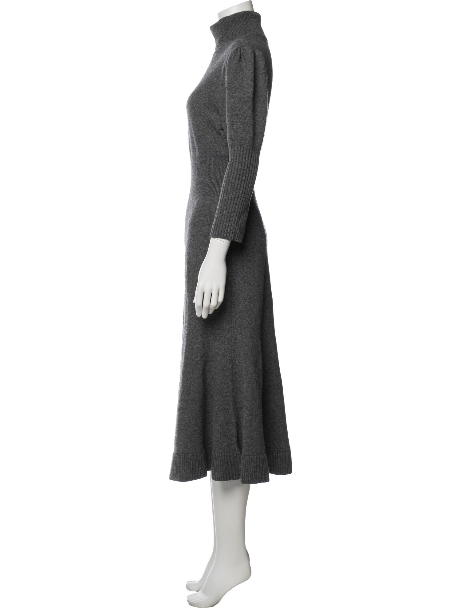 Michael Kors Collection Cashmere Midi Length Dress