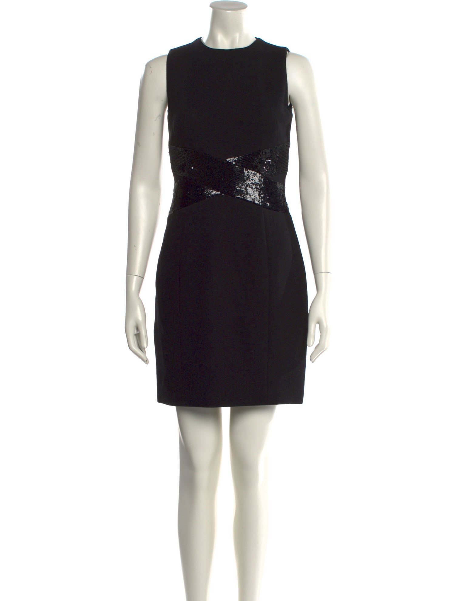 Michael Kors Collection Virgin Wool Mini Dress