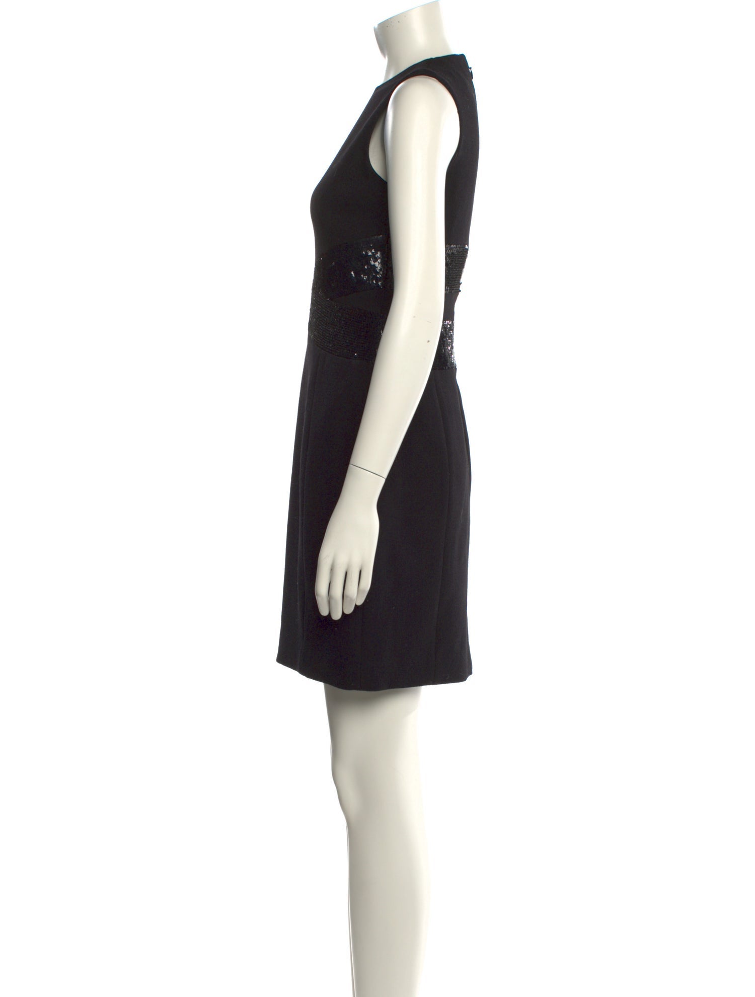 Michael Kors Collection Virgin Wool Mini Dress