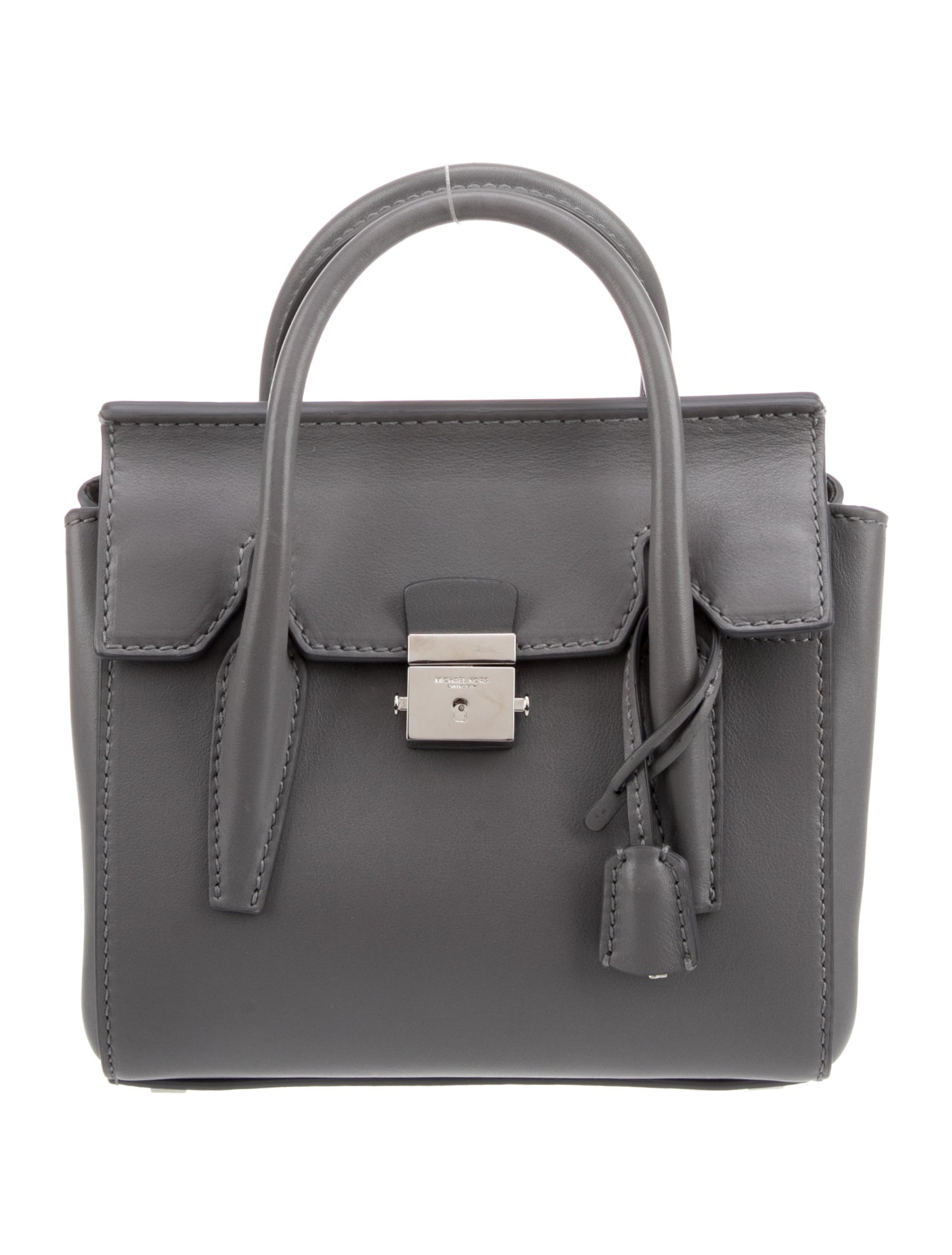 Michael Kors Collection Leather Top Handle Bag