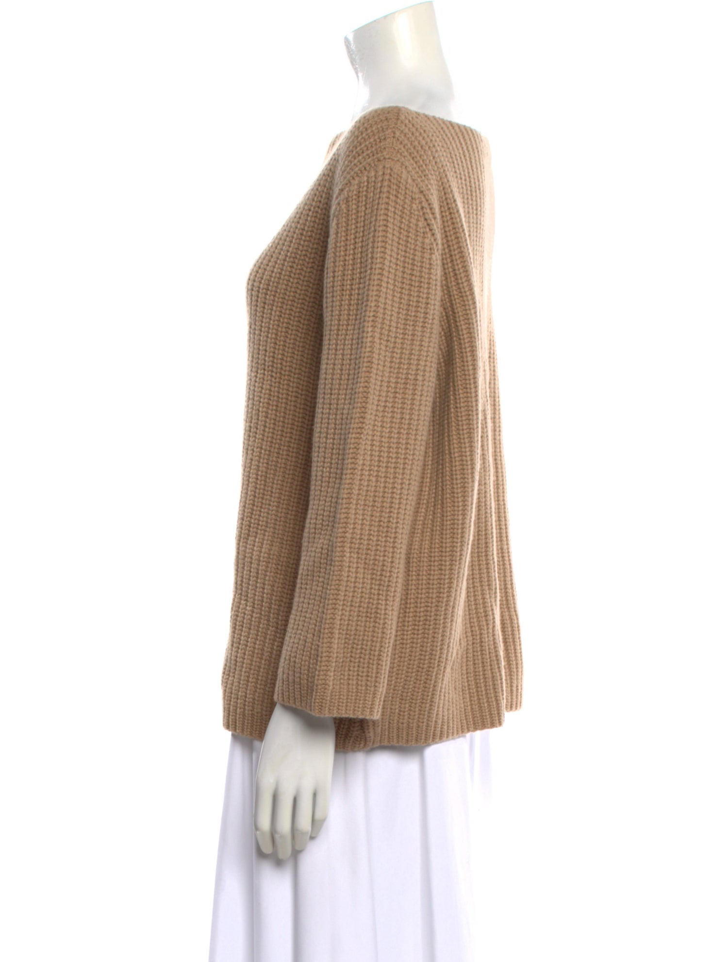 Michael Kors Collection Cashmere Bateau Neckline Sweater