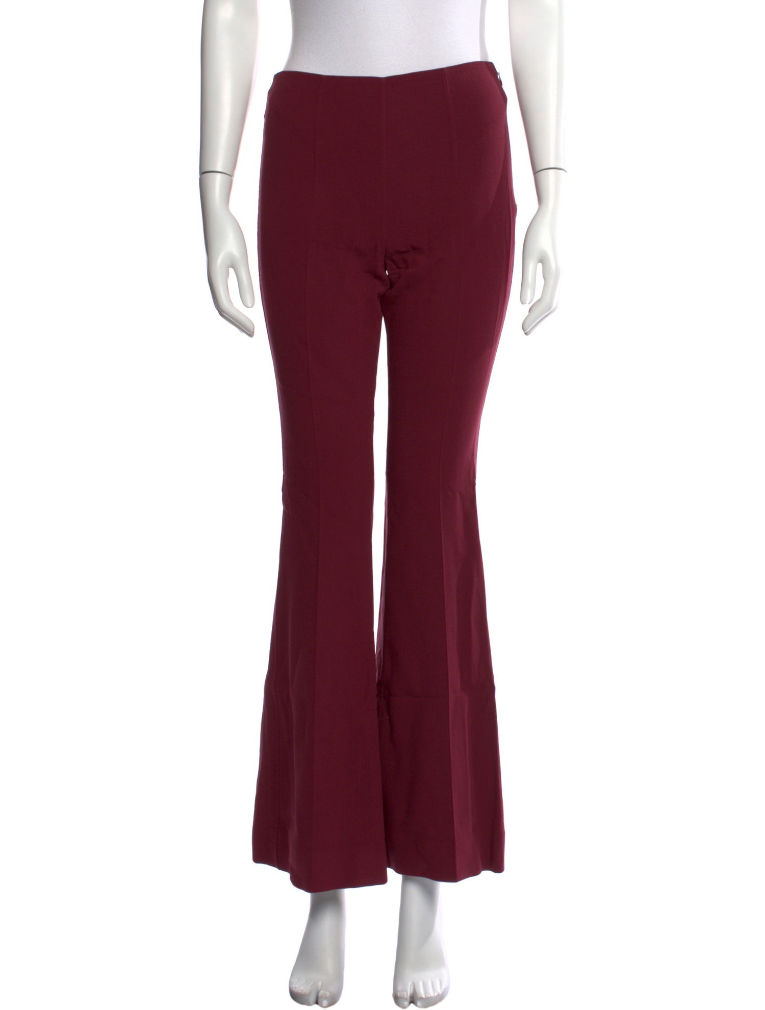 Michael Kors Collection Virgin Wool Wide Leg Pants