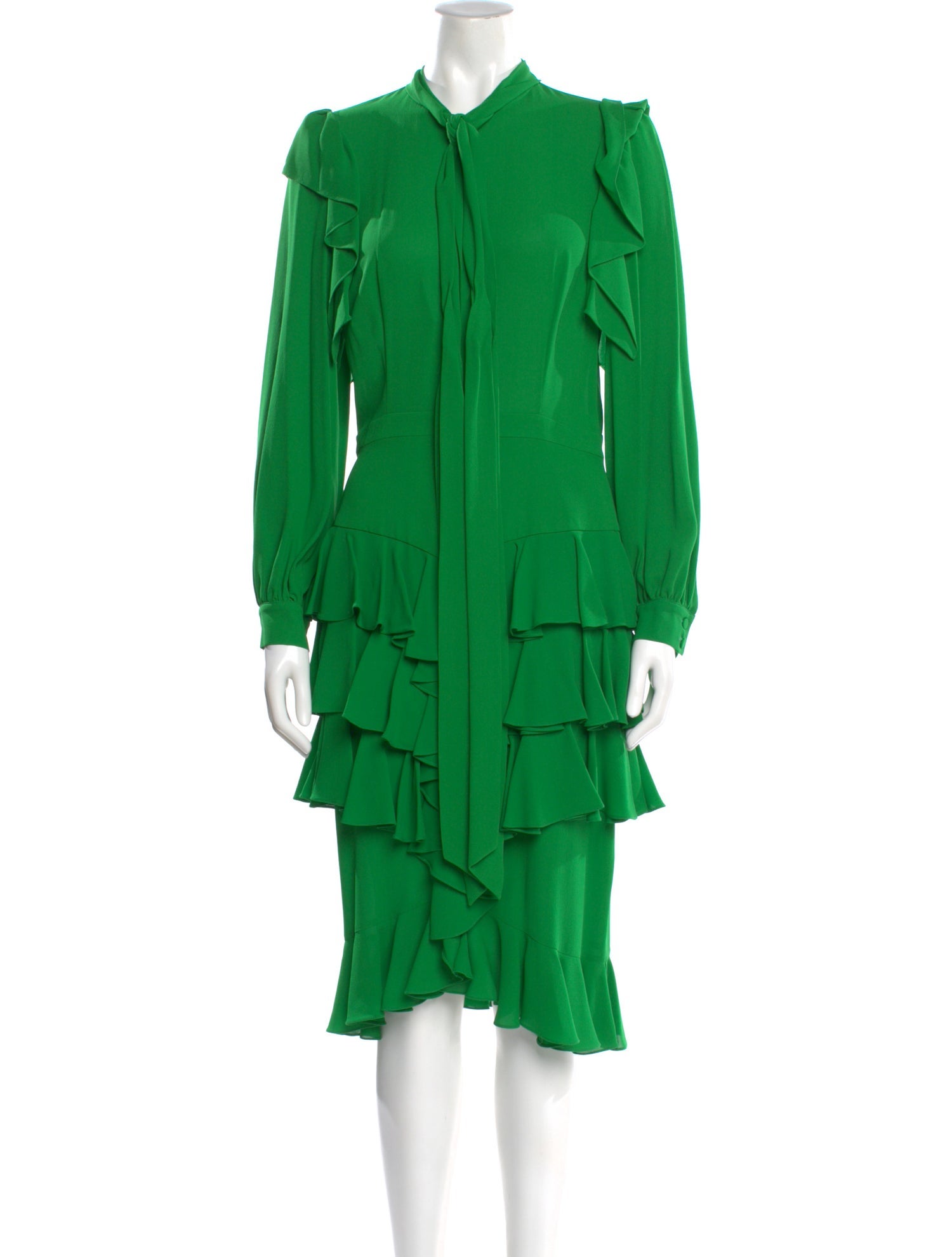 Michael Kors Collection Silk Midi Length Dress w/ Tags