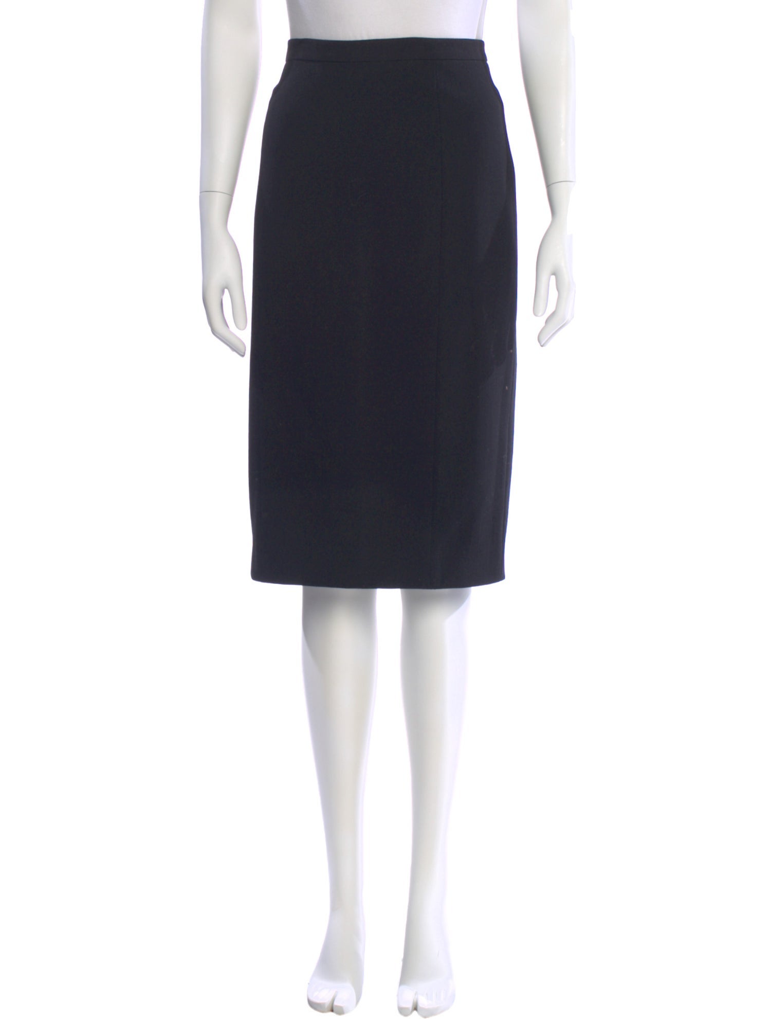 Michael Kors Collection Virgin Wool Knee-Length Skirt