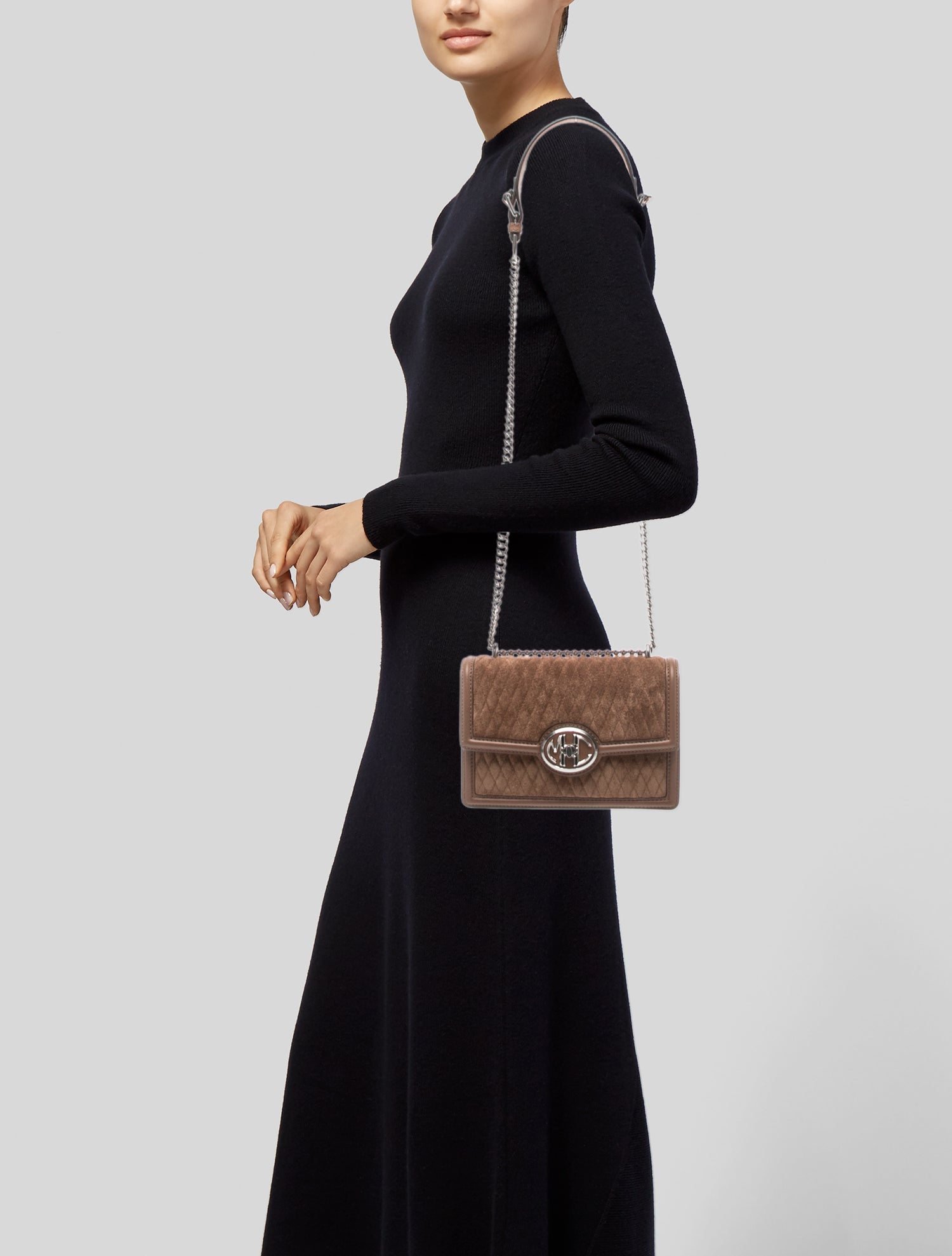 Michael Kors Collection Leather Crossbody Bag w/ Tags