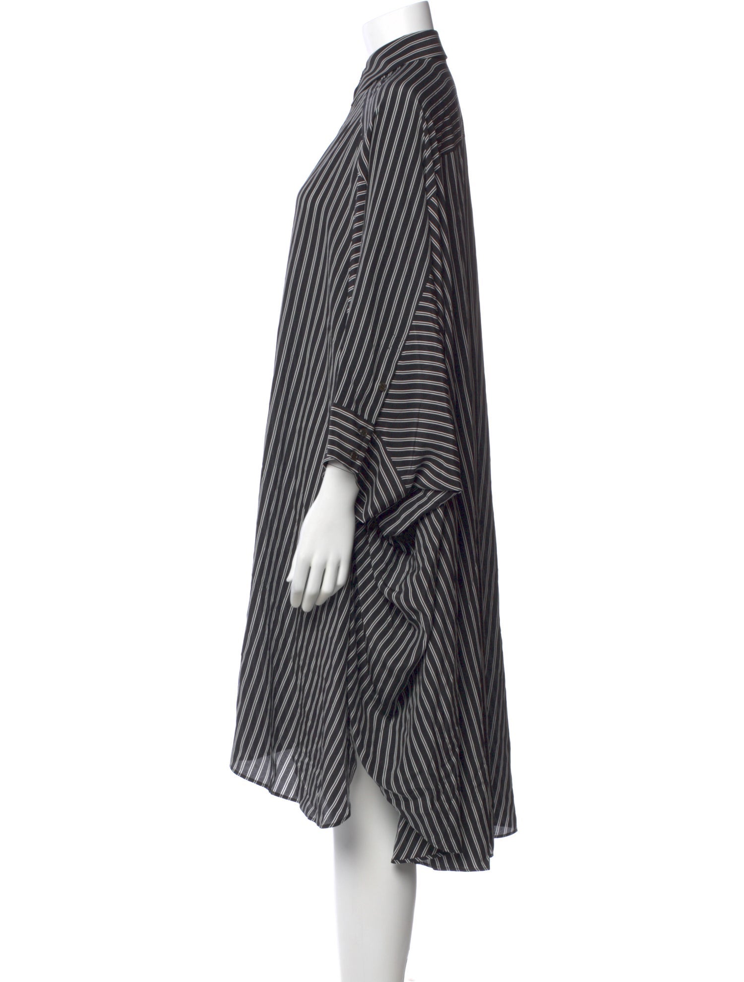 Michael Kors Collection Silk Midi Length Dress