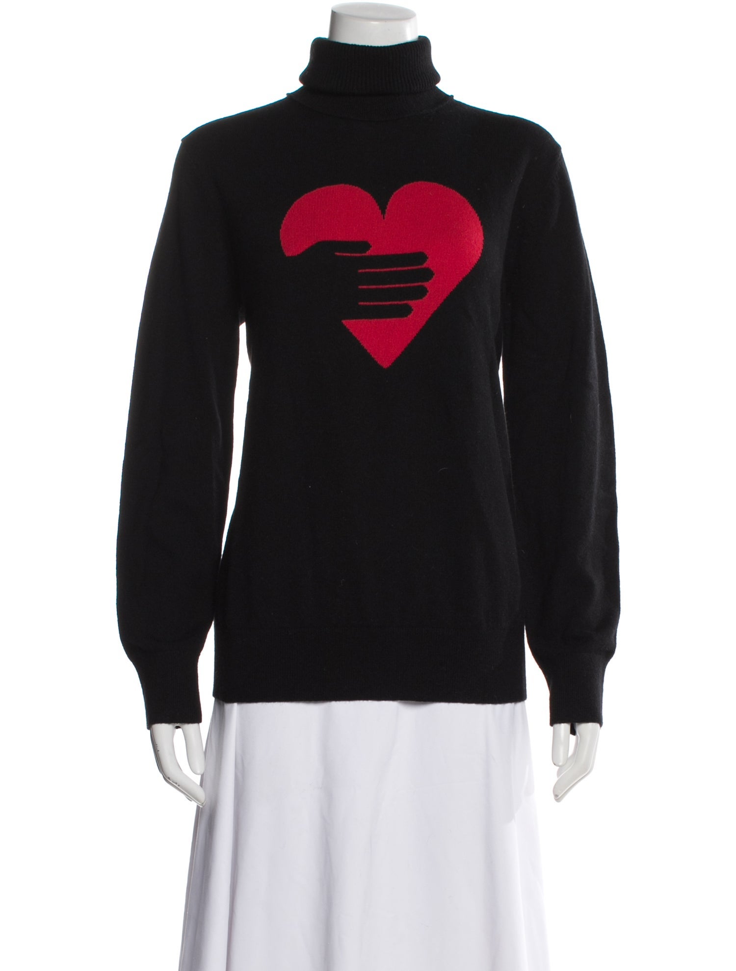 Michael Kors Collection Cashmere Graphic Print Sweater w/ Tags