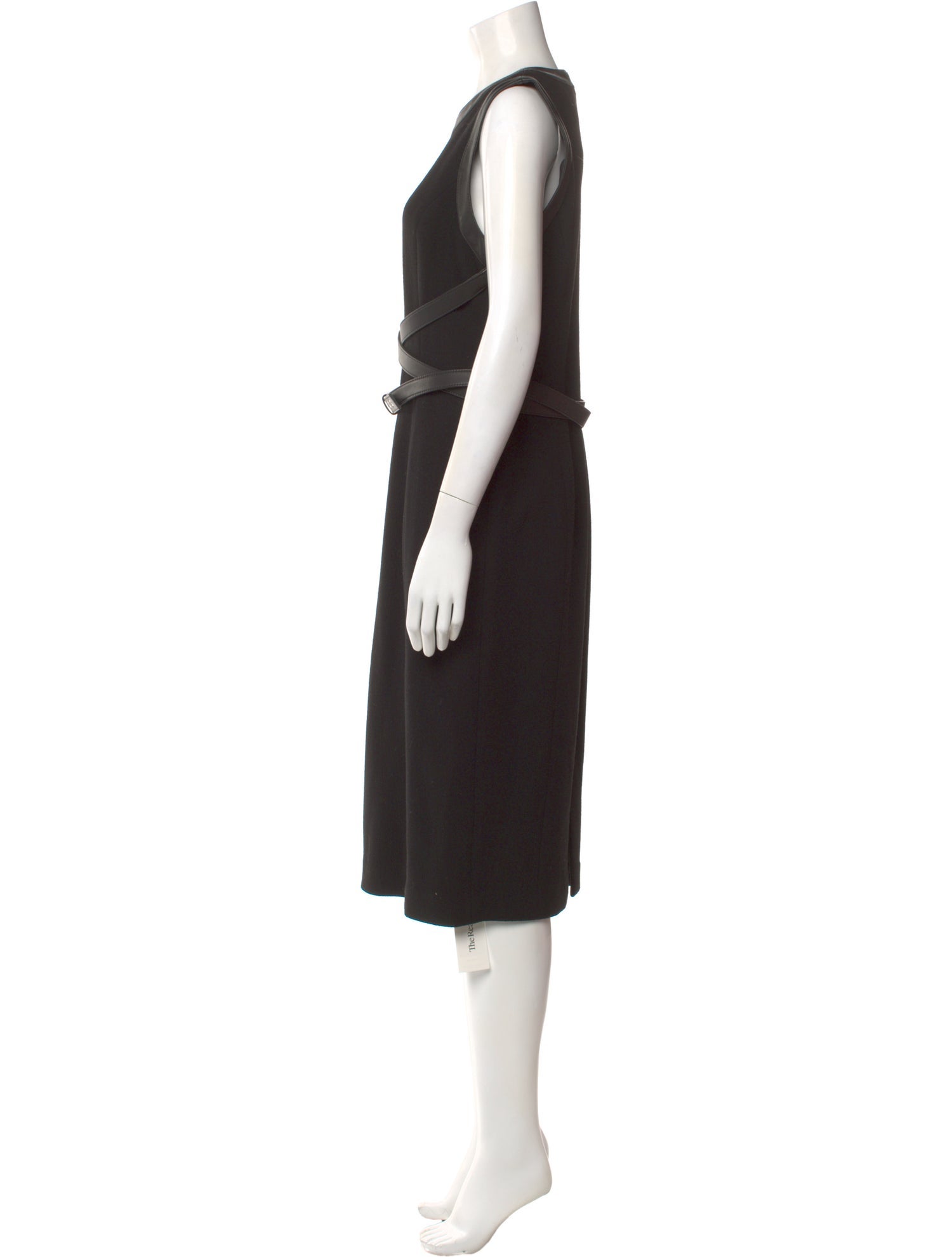 Michael Kors Collection Wool Midi Length Dress w/ Tags