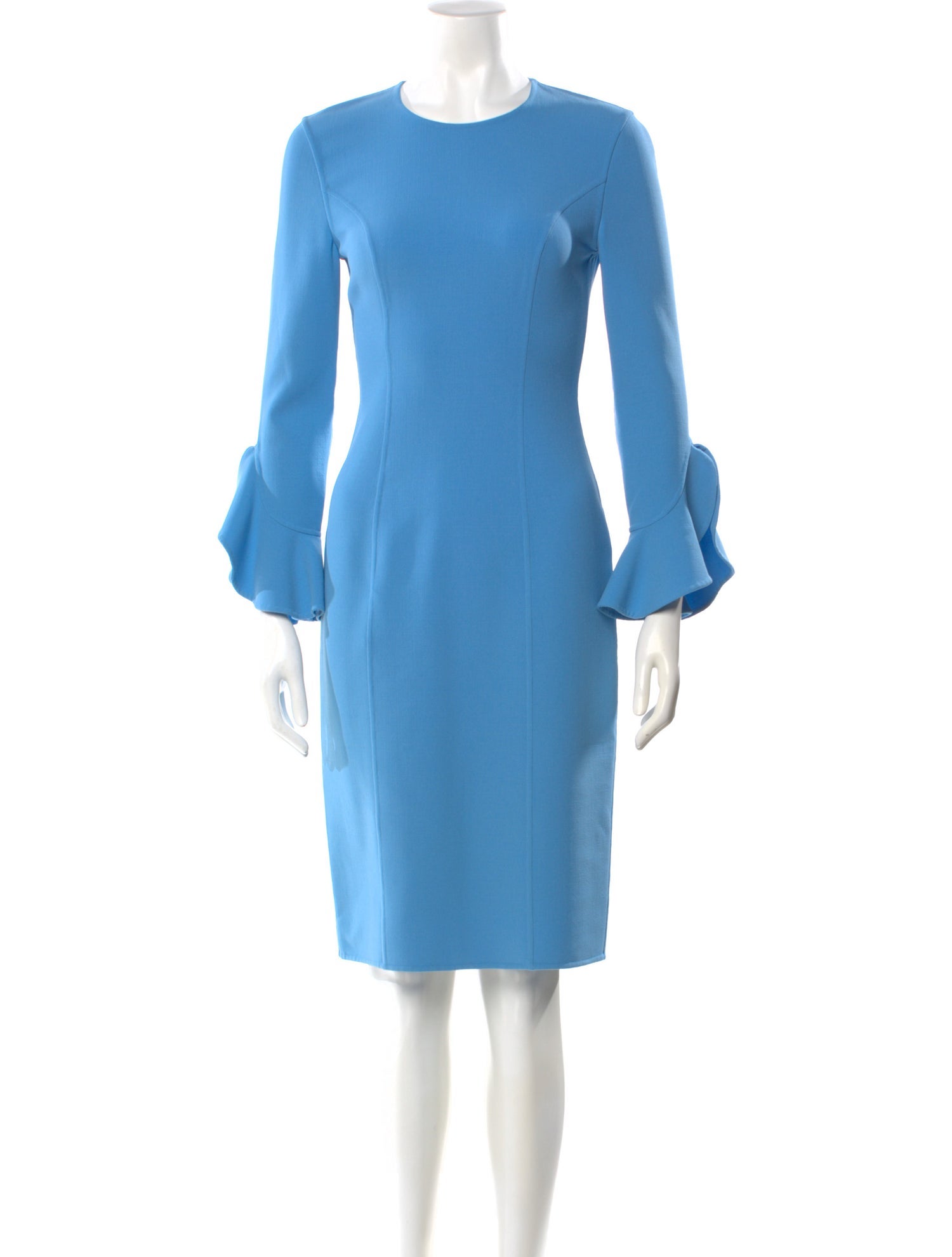 Michael Kors Collection Crew Neck Knee-Length Dress