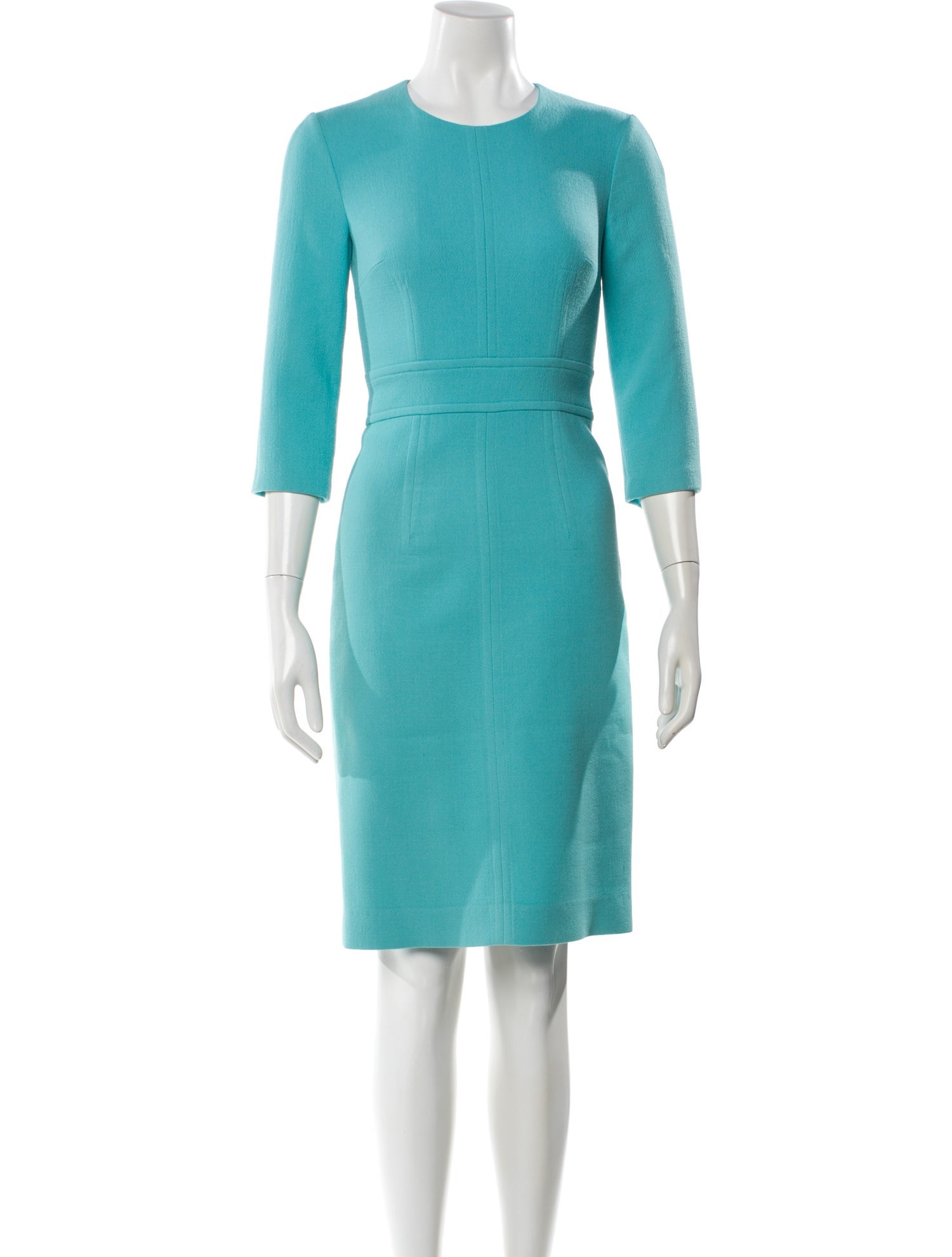 Michael Kors Collection Virgin Wool Knee-Length Dress
