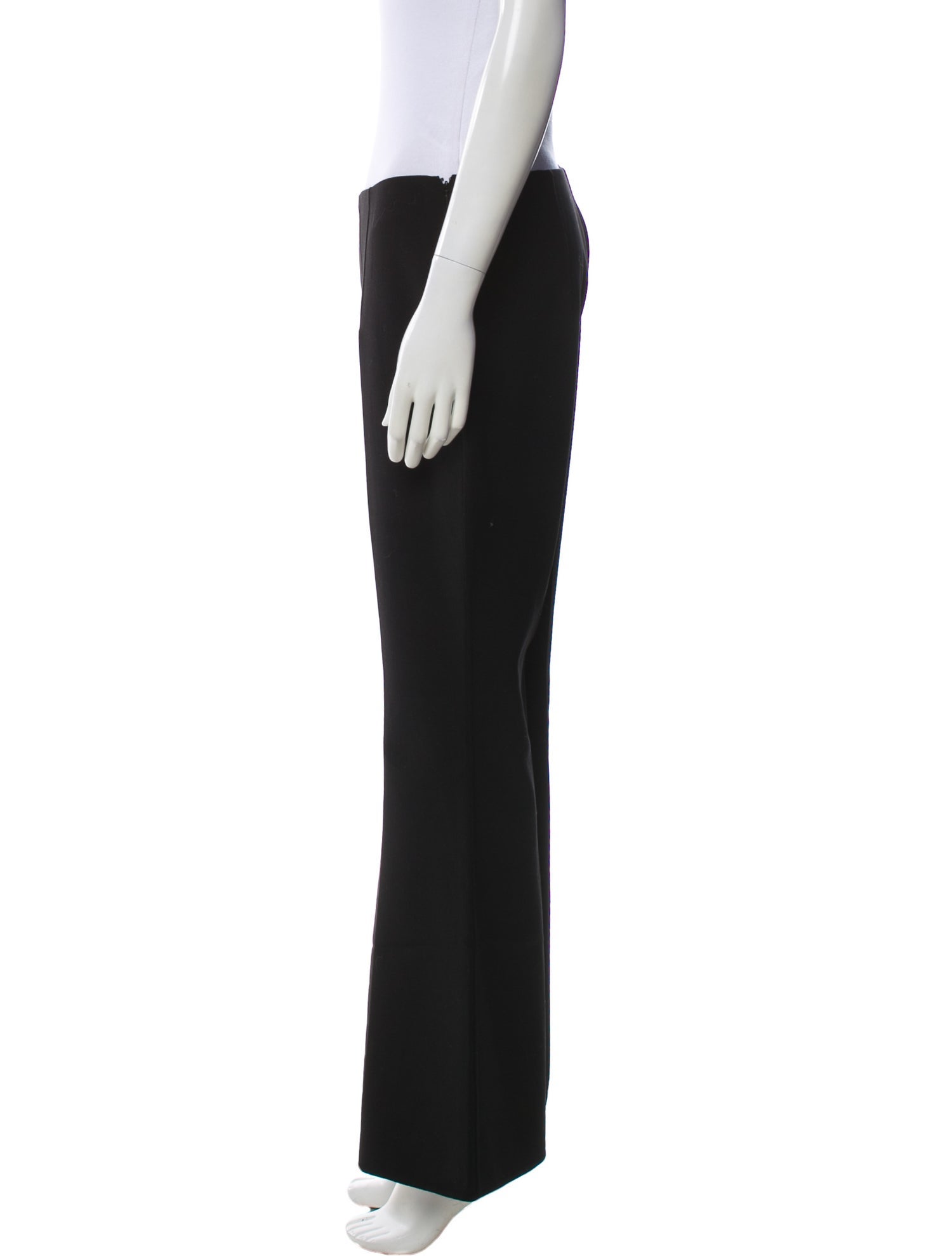 Michael Kors Collection Virgin Wool Wide Leg Pants