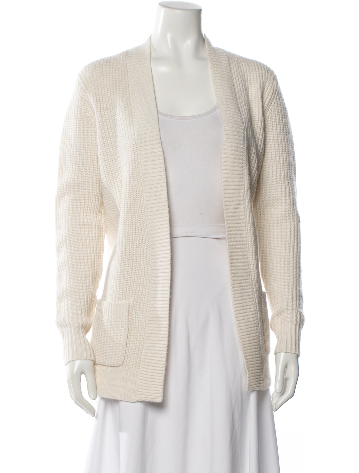 Michael Kors Collection Cashmere Open Front Sweater